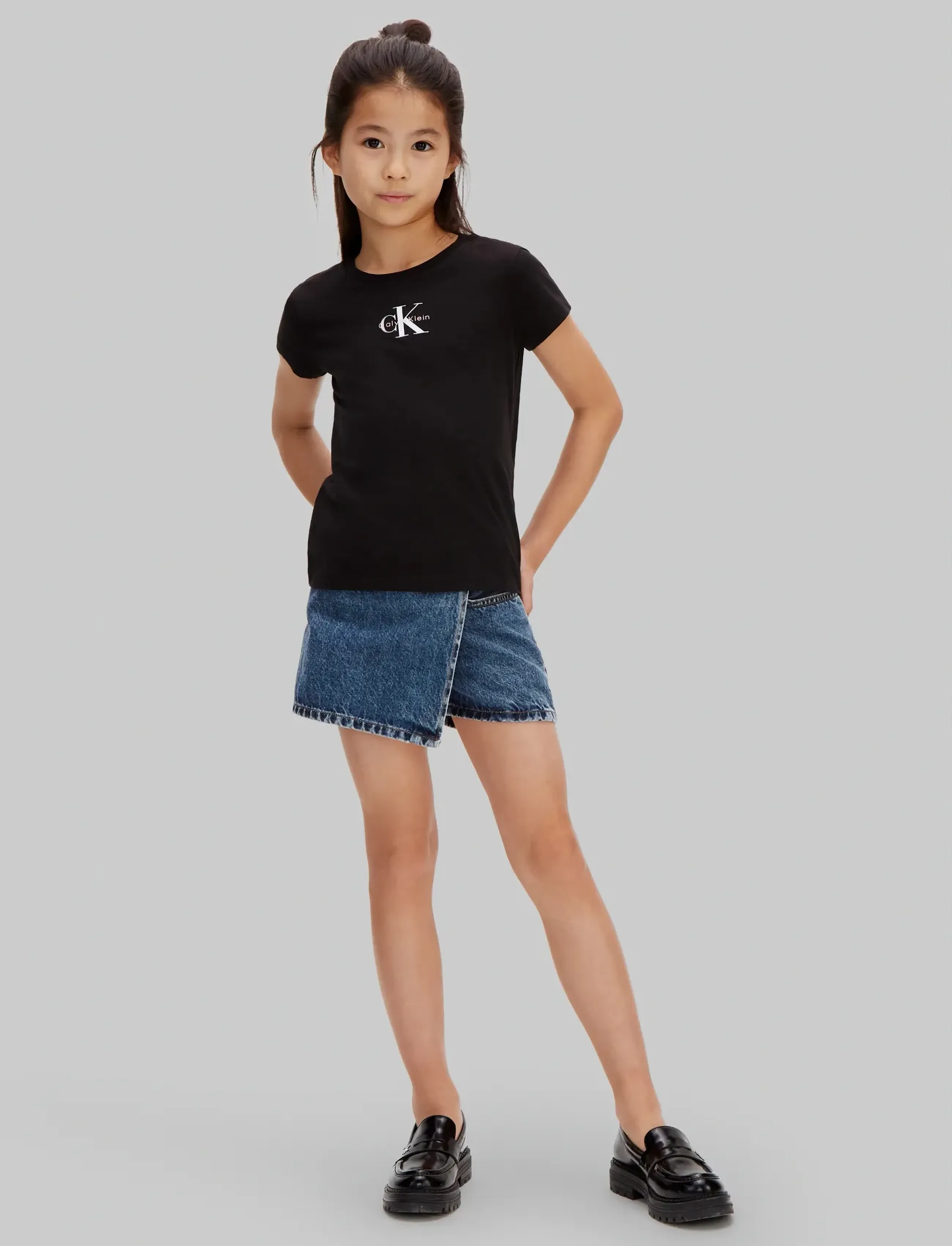 Calvin Klein - MICRO MONOGRAM TOP - kurzärmelige - 1716 black - 2