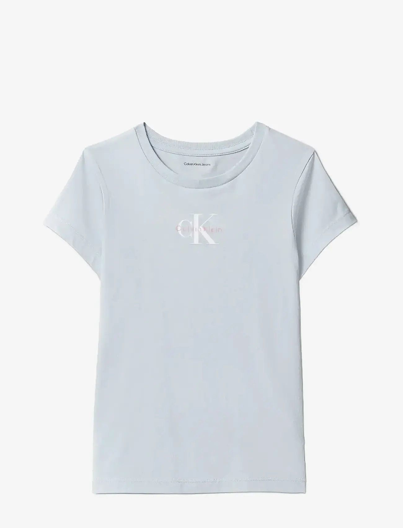 Calvin Klein - MICRO MONOGRAM TOP - short-sleeved - halogen blue 13-3920 tcx - 1
