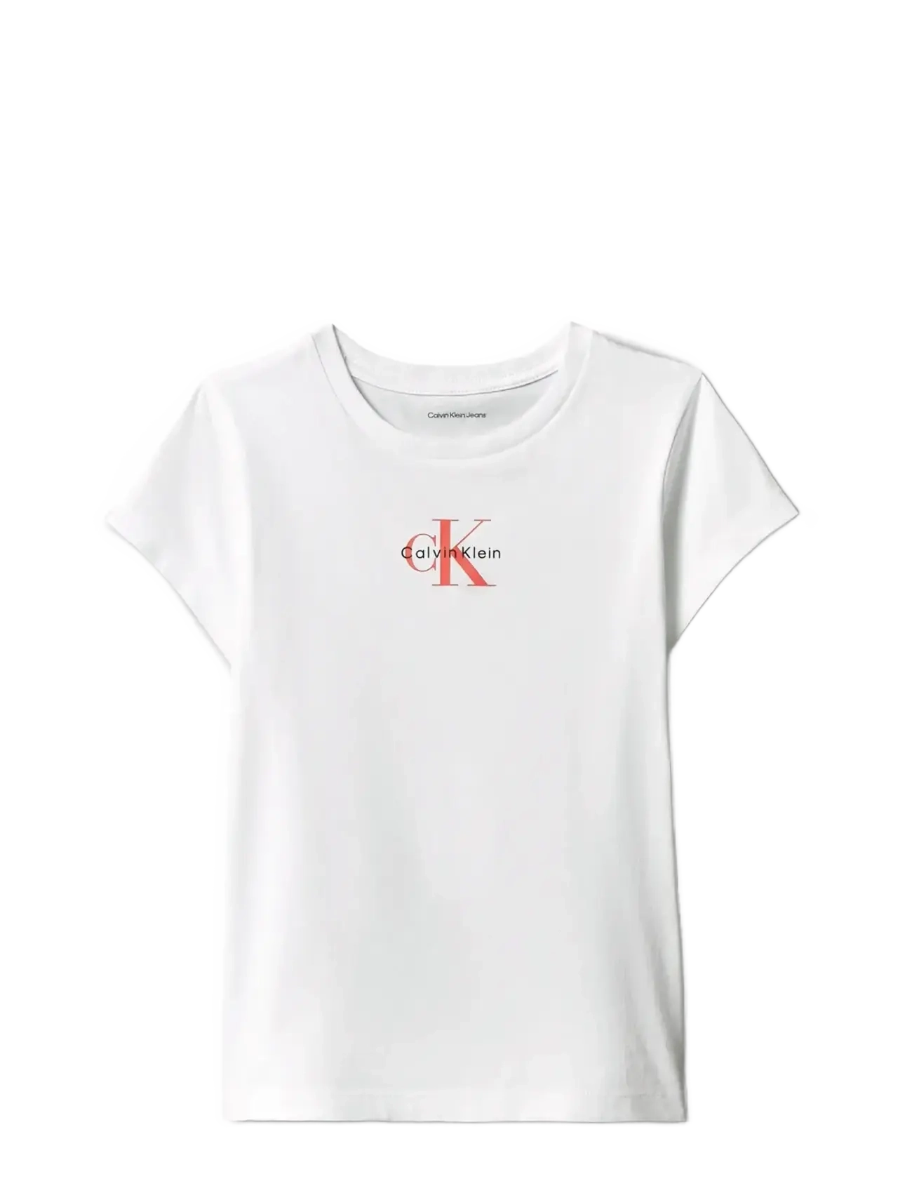 CALVIN KLEIN Micro Monogram Oberteil Weiß - 152 - Kinder