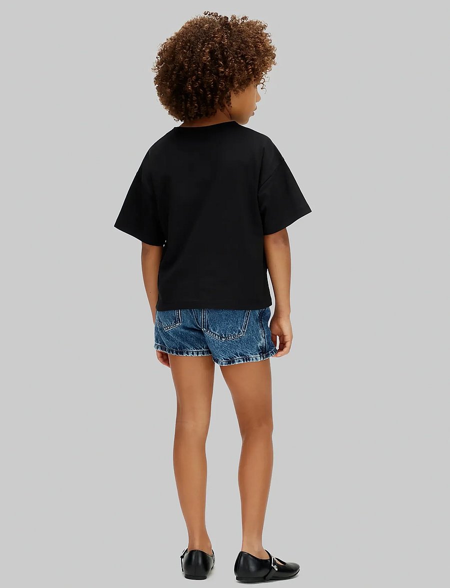 Calvin Klein - SEASONAL MONOLOGO SS T-SHIRT - kurzärmelige - 1716 black - 3