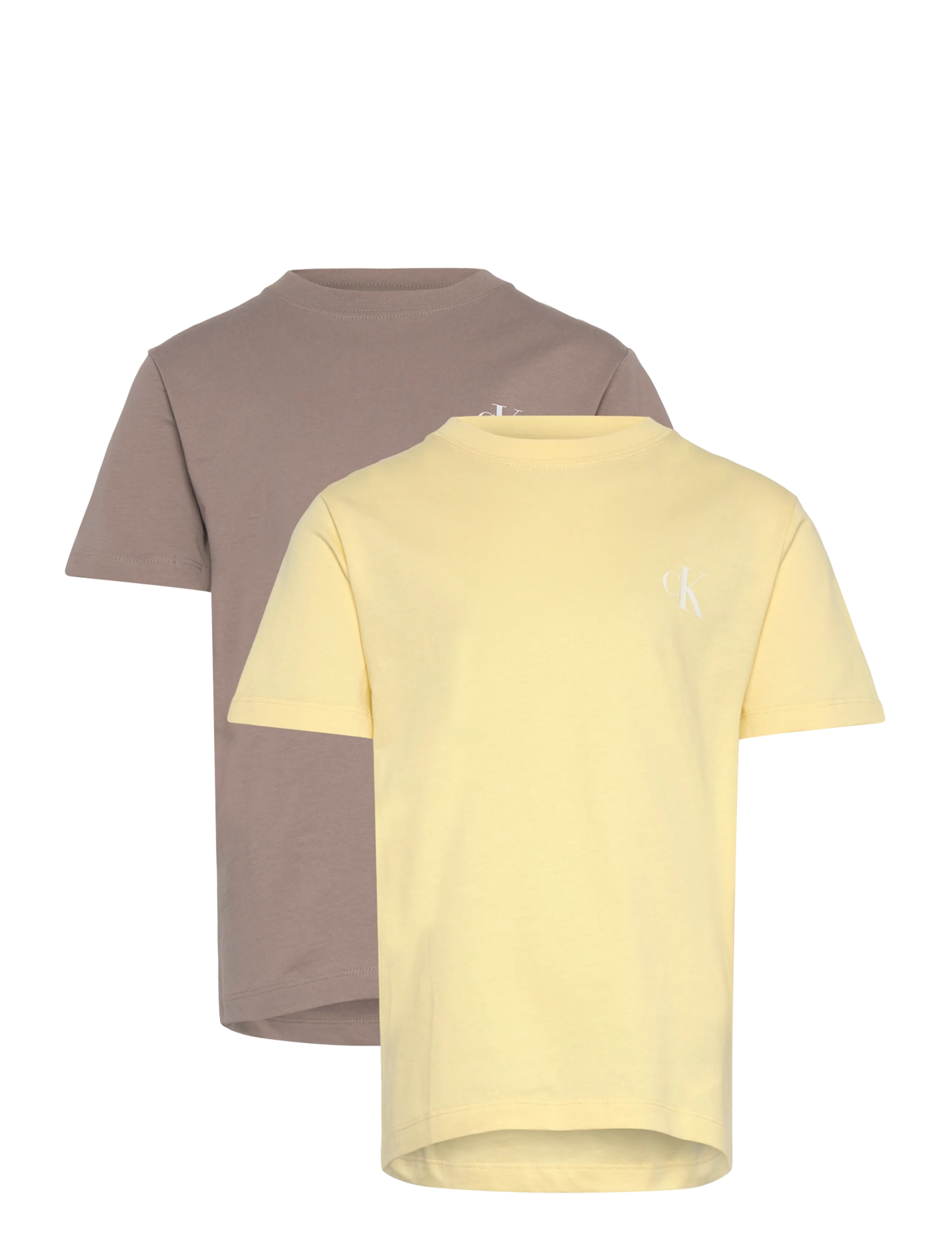 Calvin Klein 2-PACK MONOGRAM TOP - Calvin Klein - FRENCH VANILLA 12-0722 TCX / yellow