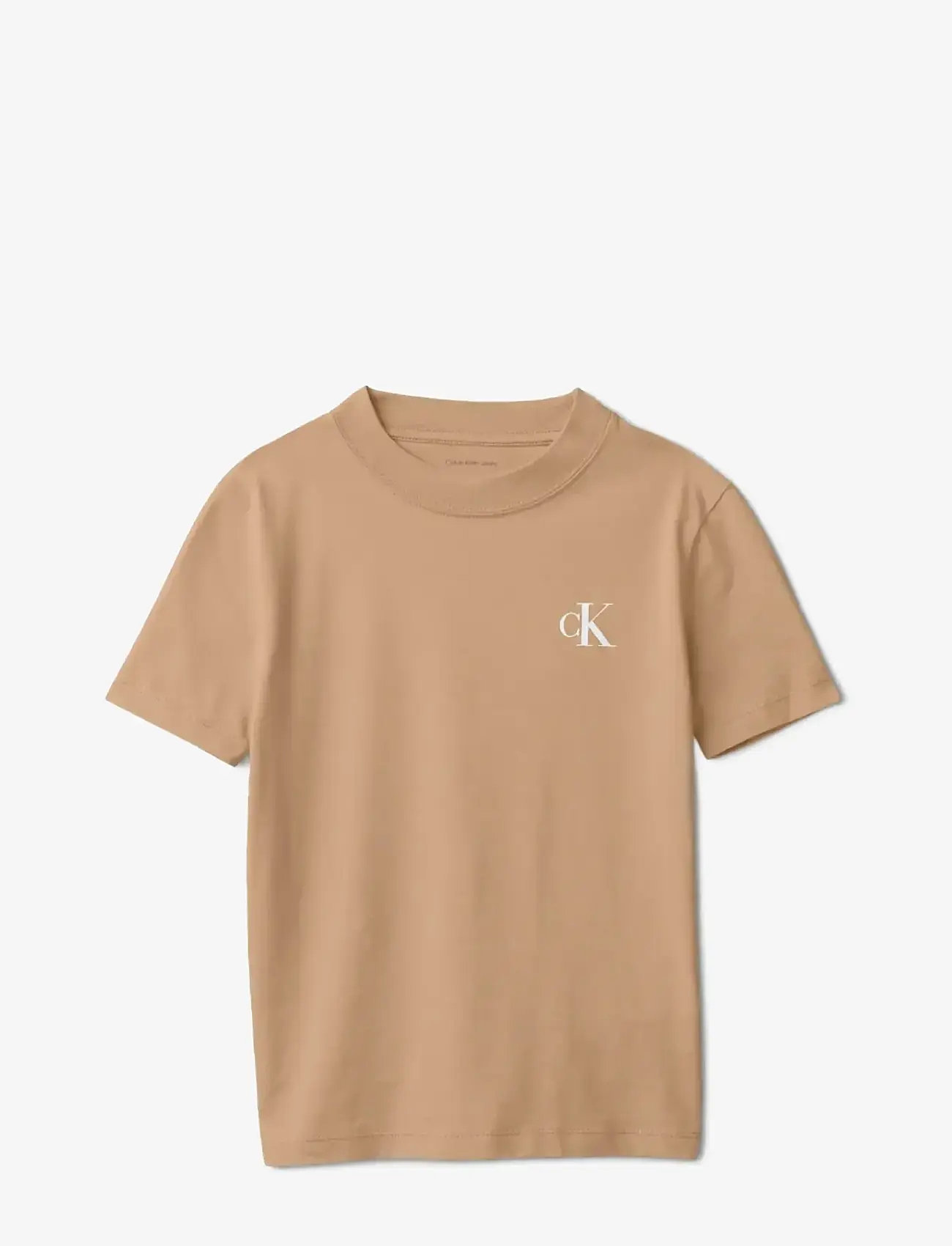 Calvin Klein - 2-PACK MONOGRAM TOP - kortærmede t-shirts - f&t 17-1038 tcx tigers eye - 1