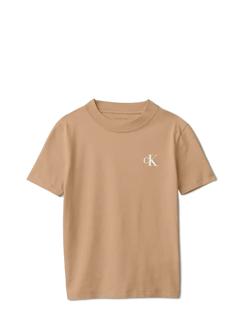 Calvin Klein - 2-PACK MONOGRAM TOP - kurzärmelige - f&t 17-1038 tcx tigers eye - 1