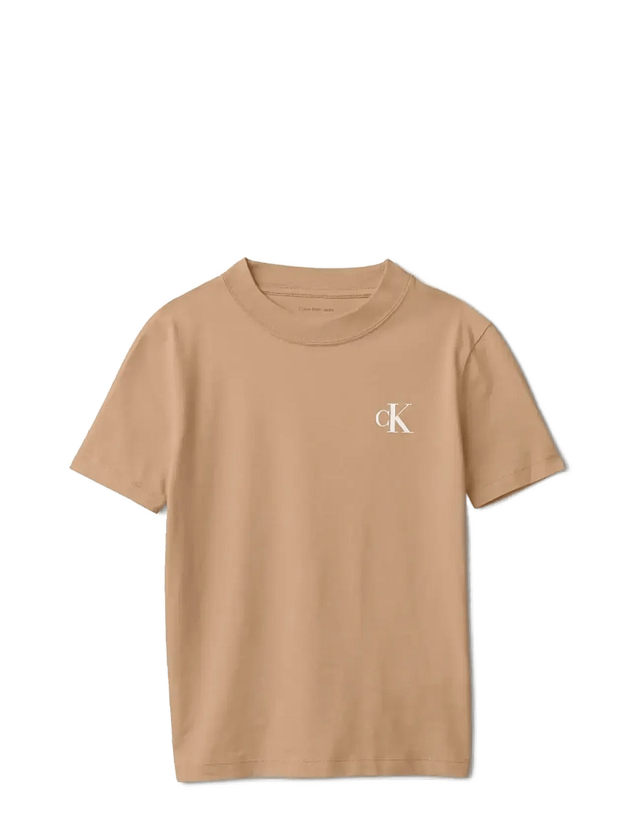 Calvin Klein - 2-PACK MONOGRAM TOP - kurzärmelige - f&t 17-1038 tcx tigers eye - 1