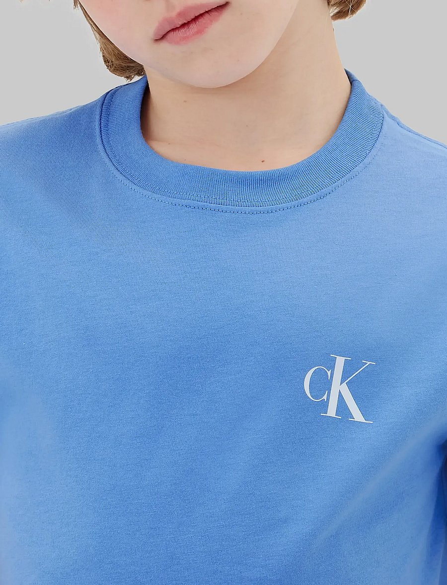 Calvin Klein - 2-PACK MONOGRAM TOP - kurzärmelige - oatmeal 13-0401 tcx - 4