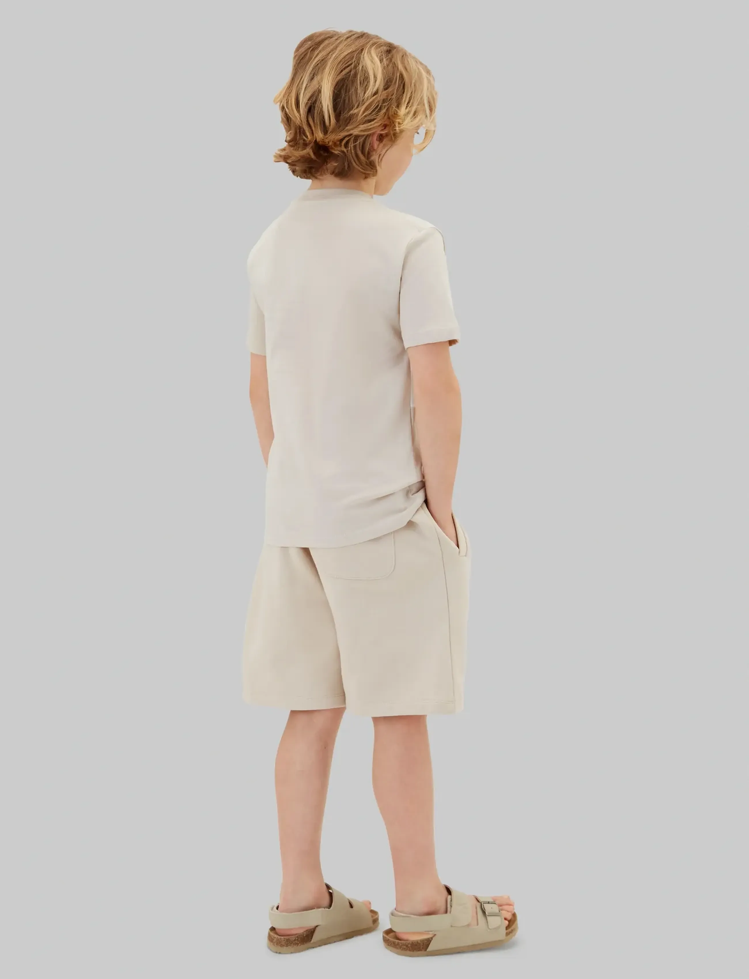 Calvin Klein - COLOR BLOCK 2-P T-SHIRTS - kortærmede t-shirts - oatmeal 13-0401 tcx - 3
