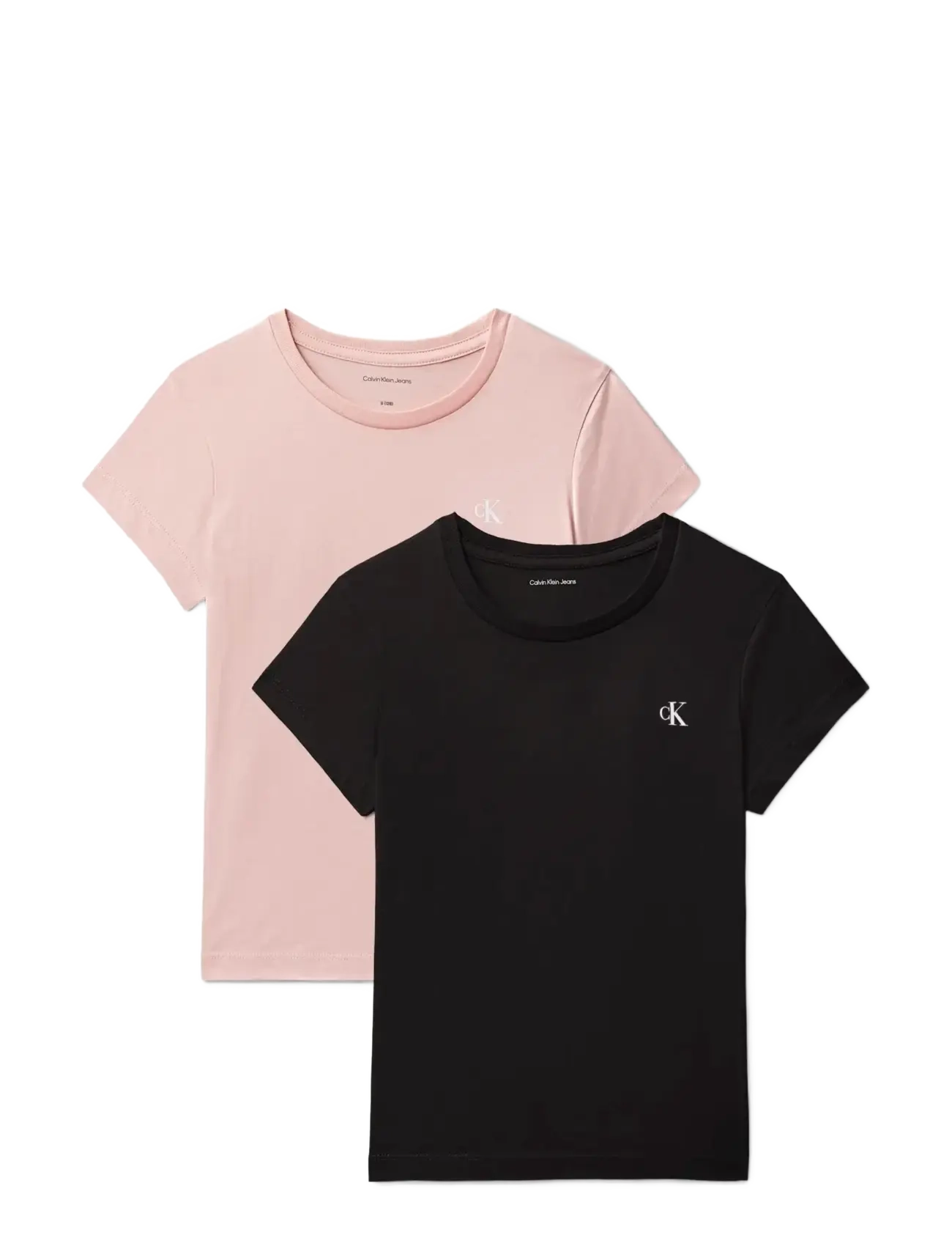 Calvin Klein CK 2PK TEE - Kläder - 1716 BLACK / multi