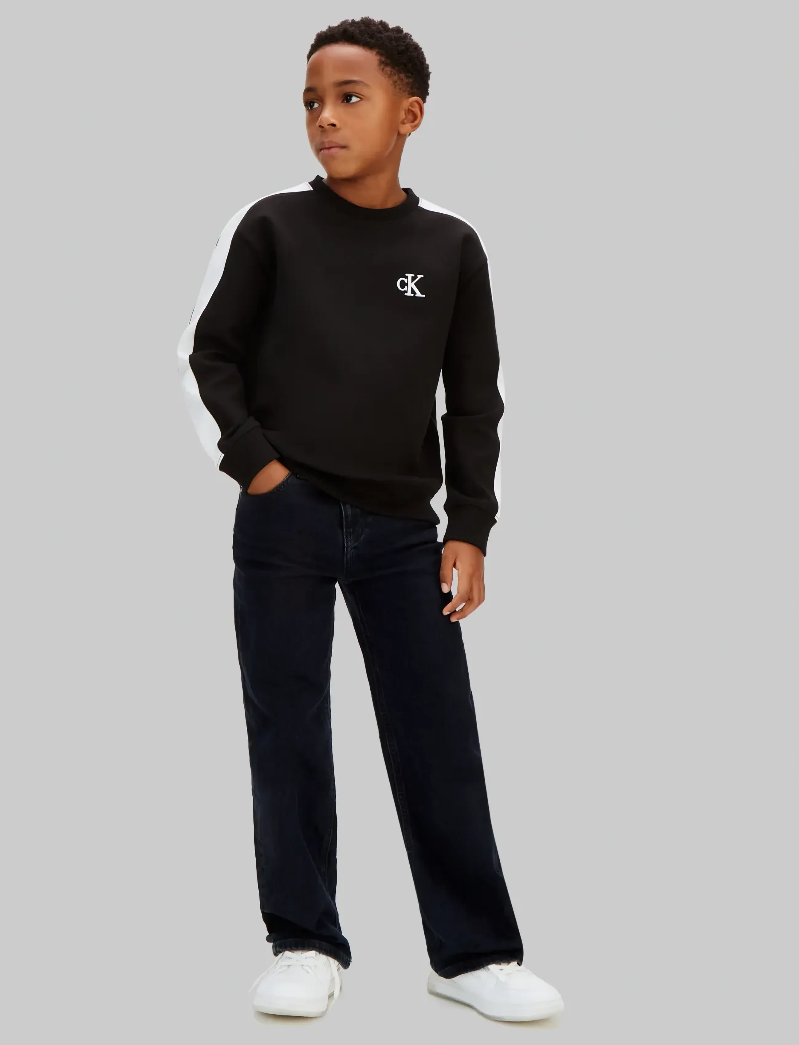 Calvin Klein - RELAXED CN - black [csi] 25cw1000175ck - 2