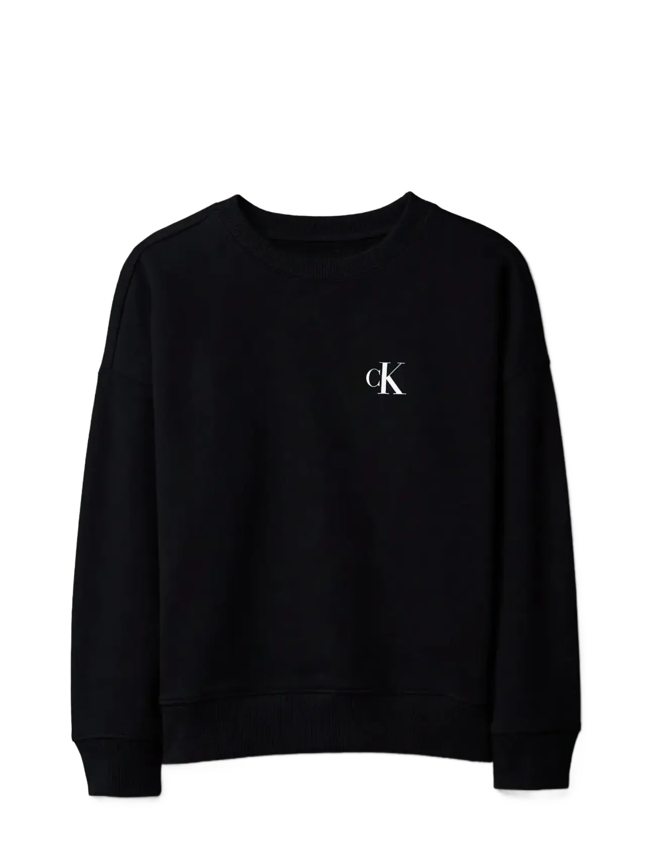 Calvin Klein BRIDGE OVERSIZE CN - Overdele - BLACK [CSI] 25CW1000175CK / black