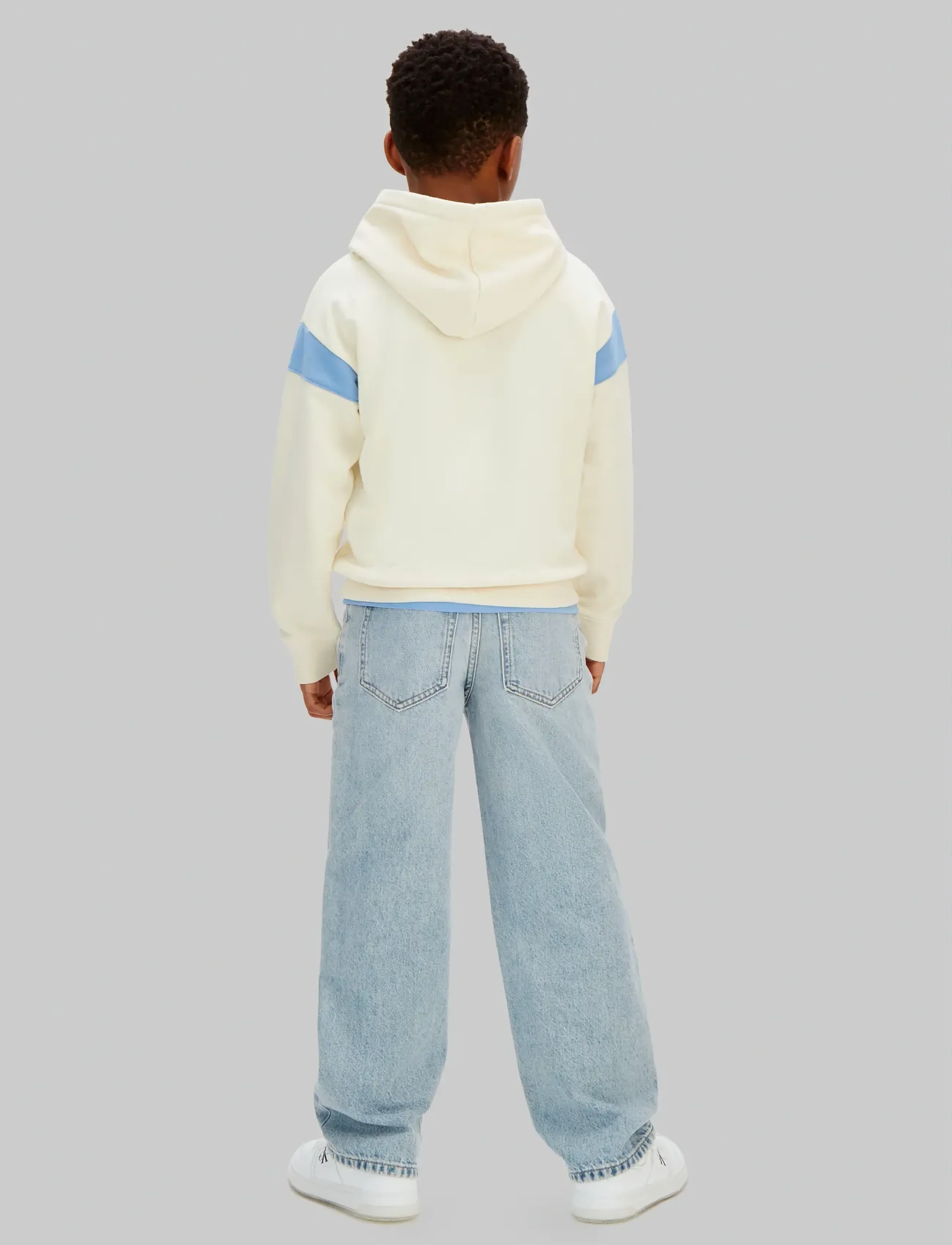 Calvin Klein - RELAXED HOODIE - hættetrøjer - vanilla ice 11-0104 tcx - 3