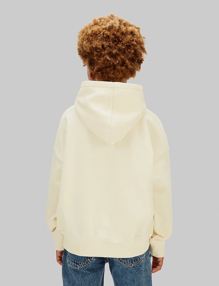 Calvin Klein - MONO LOGO HOODIE - hættetrøjer - vanilla ice 11-0104 tcx - 3
