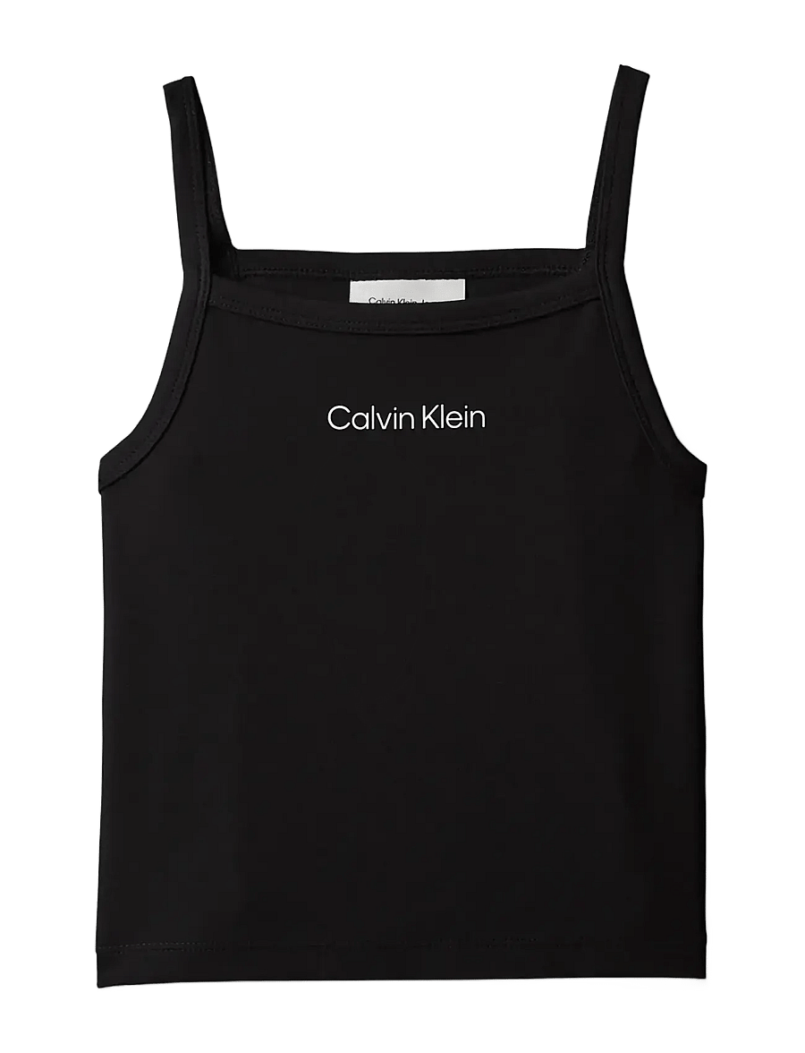 Calvin Klein - PUNTO STRAP TOP - Ærmeløs undertrøje - ck black - 1