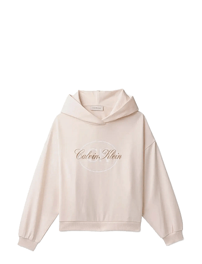 Calvin Klein CK HOODED SWEATSHIRT - Kapuzenpullover - PEARL 12-1304 TCX / pink/rose