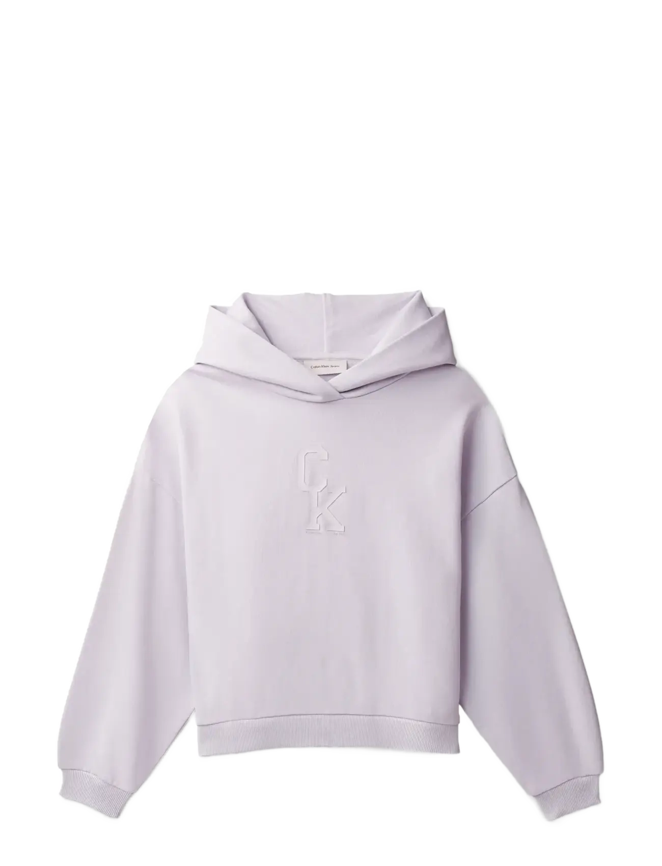 Calvin Klein CK HOODED SWEATSHIRT - Kläder - ISLAND LILAC / purple