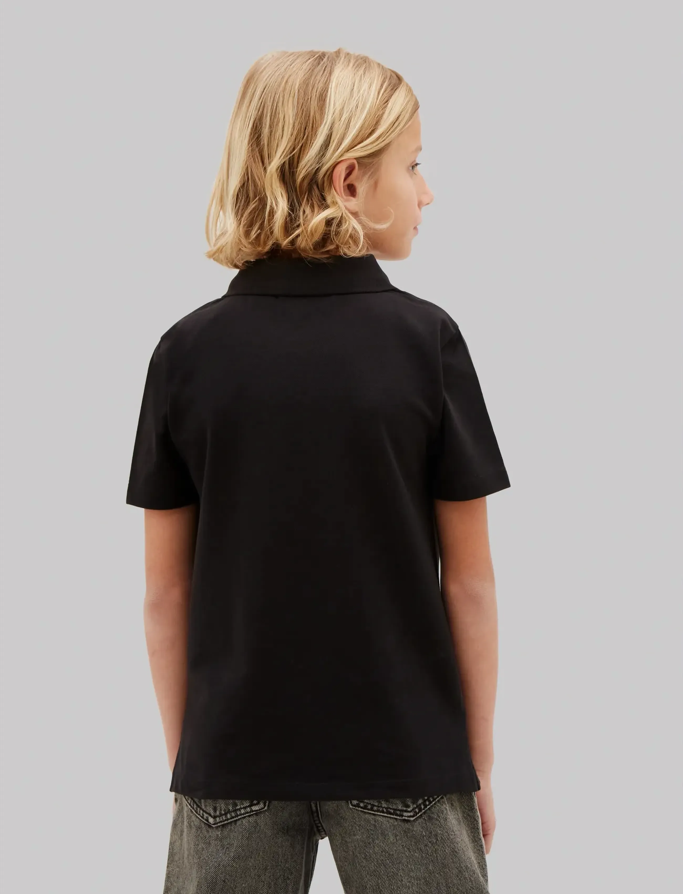 Calvin Klein - SOLID POLO - polo marškinėliai trumpomis rankovėmis - black [csi] 25cw1000175ck - 3