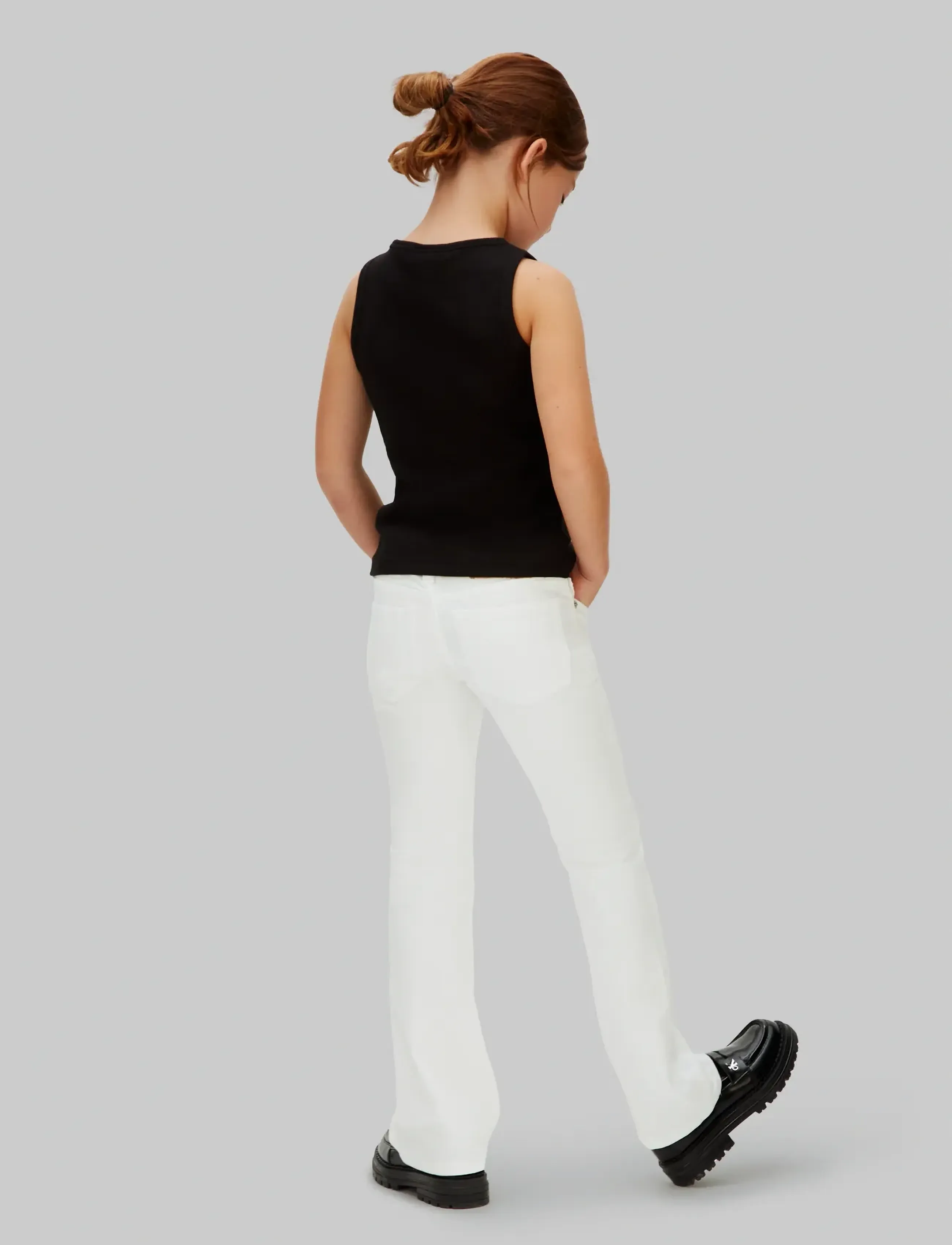 Calvin Klein - FLARE WHITE - bootcut jeans - white - 2