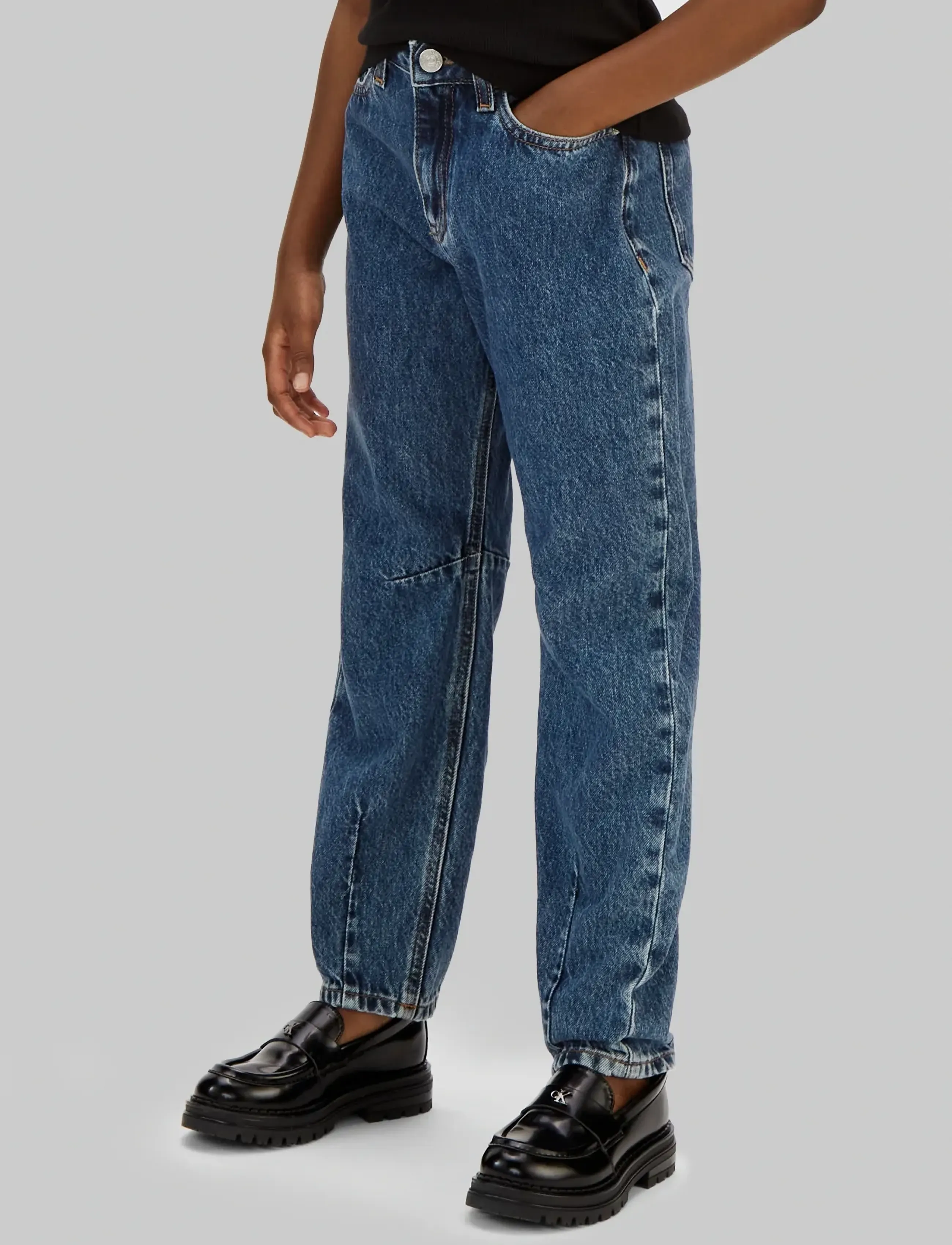 Calvin Klein - BARREL BECKFORD BLUE WASH - loose jeans - beckford wash - 2