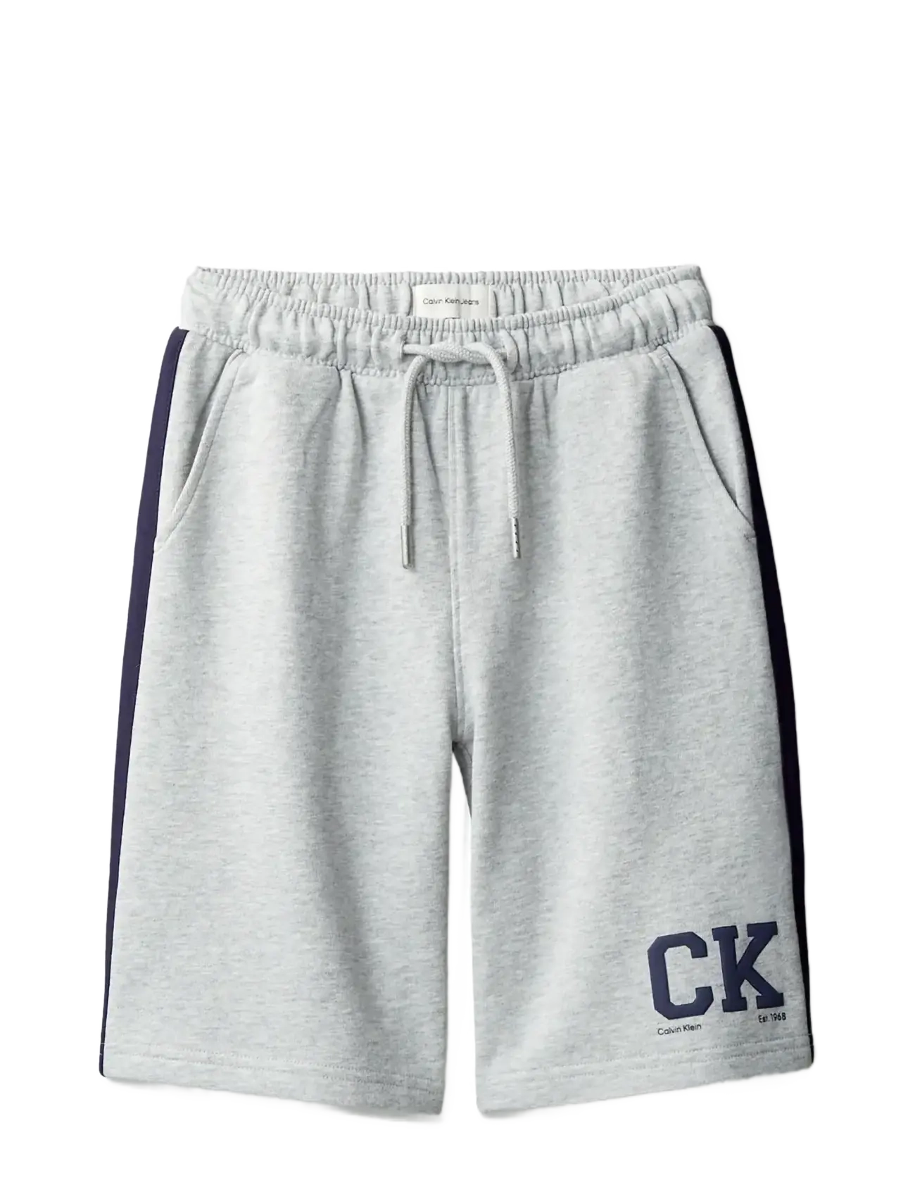 Calvin Klein VARSITY RELAXED SHORTS - Clothing - 1-LTEGREYHT / grey