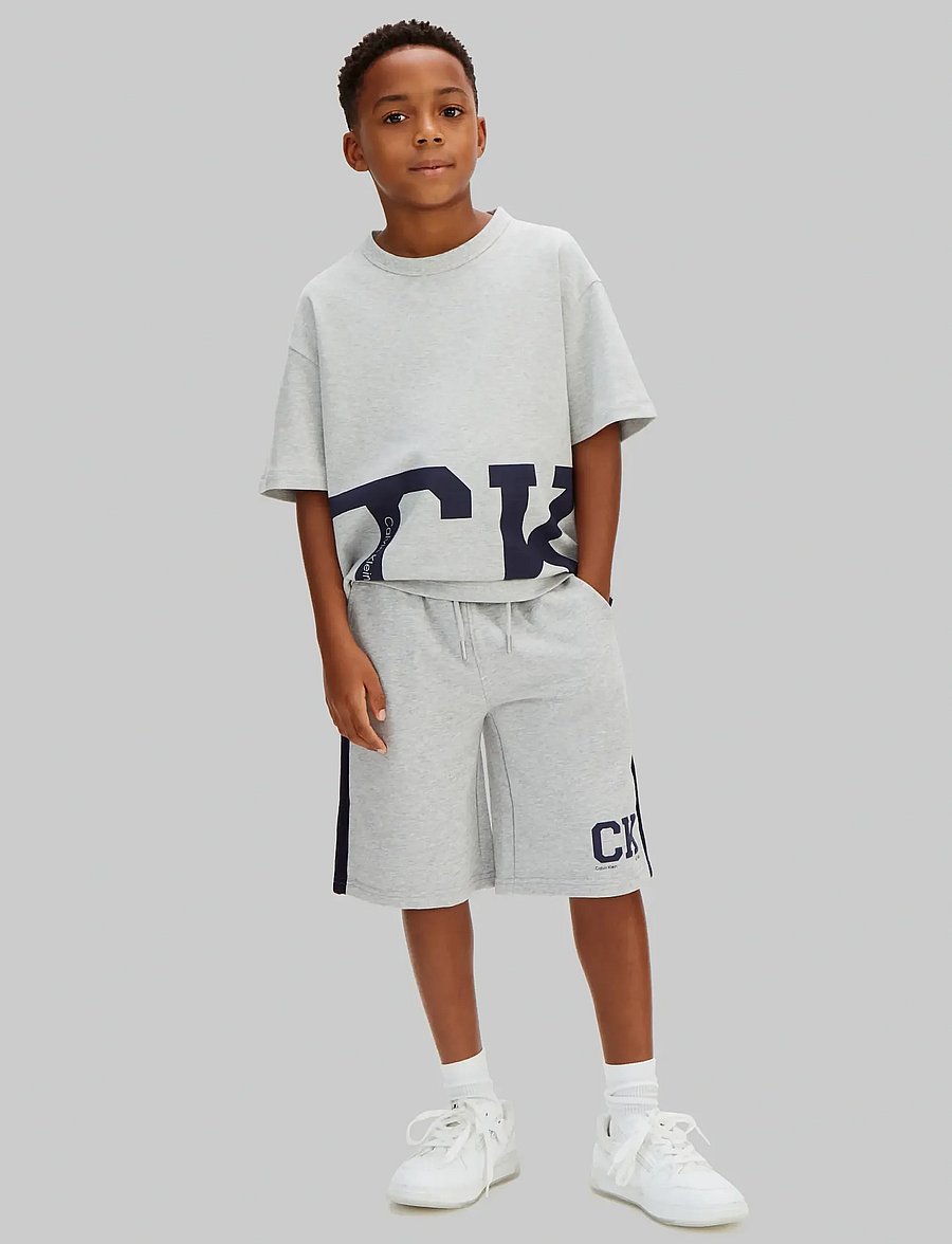 Calvin Klein - VARSITY RELAXED SHORTS - sweatshorts - 1-ltegreyht - 2