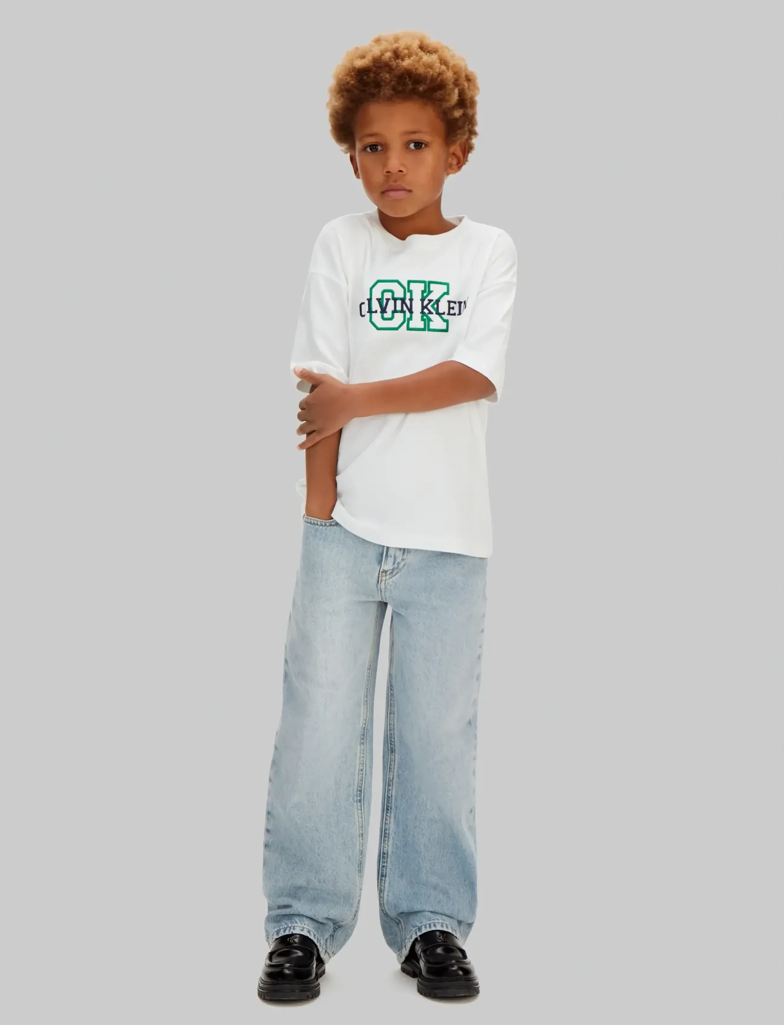 Calvin Klein Skater Jean, Børn, Skater Jeans, Blå, Str: 128