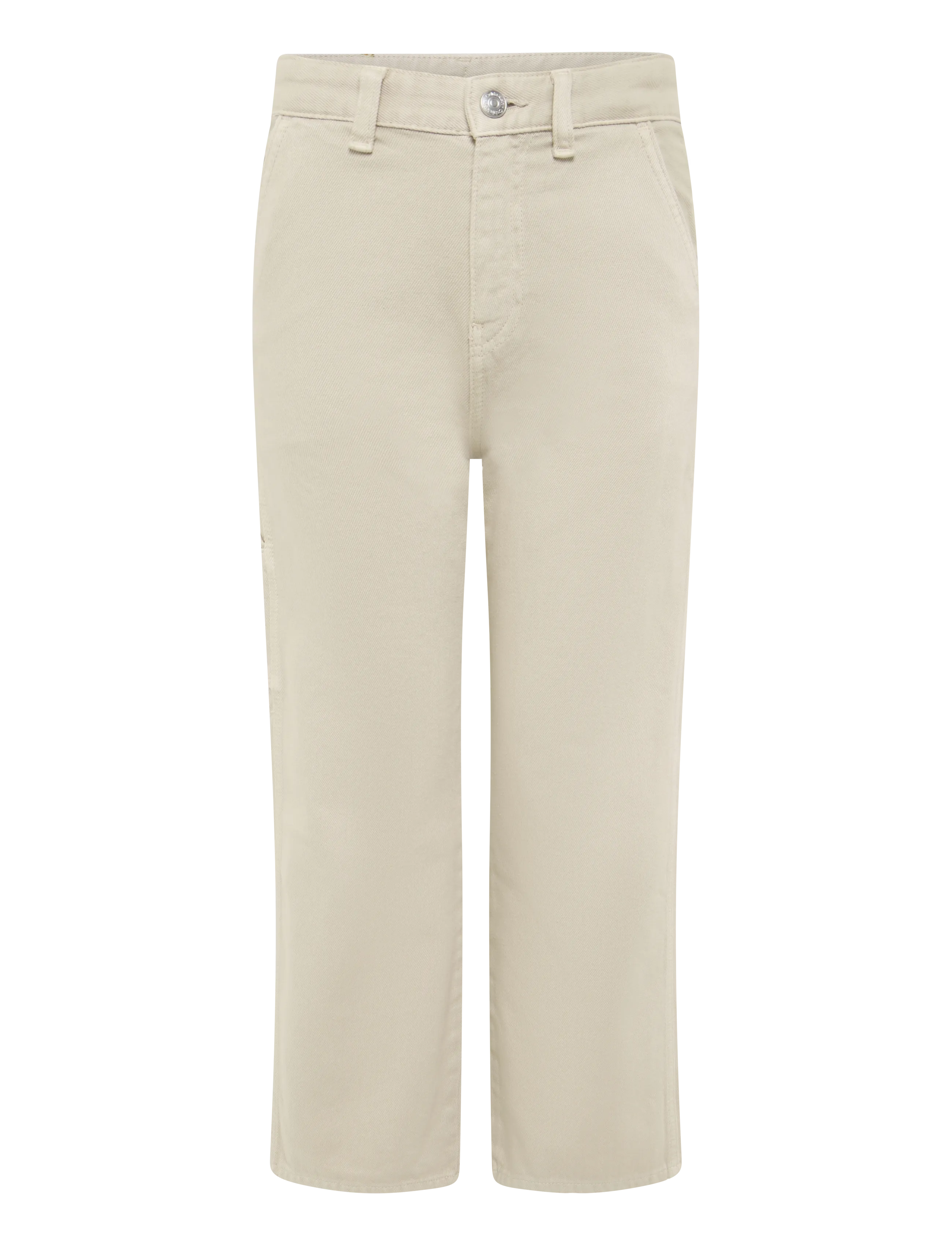 Calvin Klein LOOSE FIT CARPENTER CLR DENIM - Püksid - NEUTRAL DENIM / beige