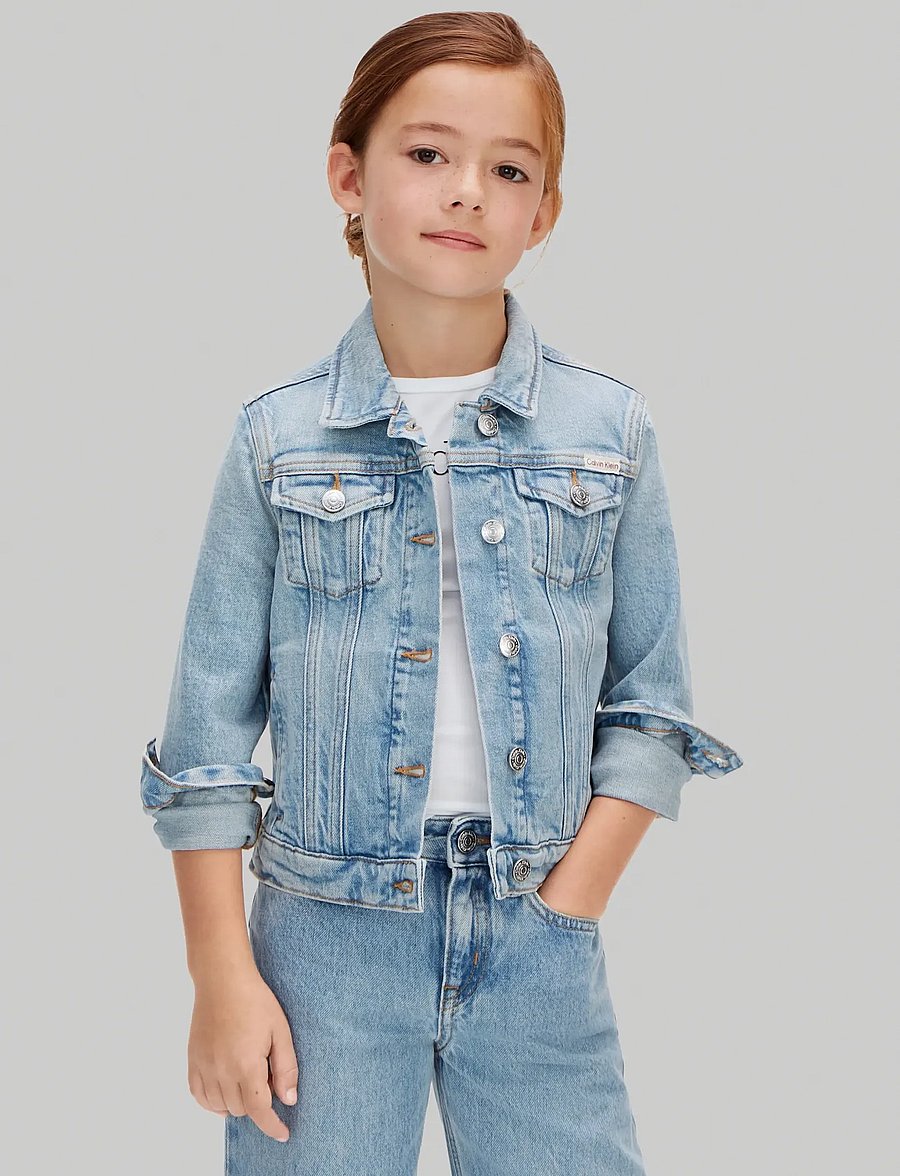Calvin Klein - DENIM TRUCKER DANTE WASH - denimjakker - dante wash - 3