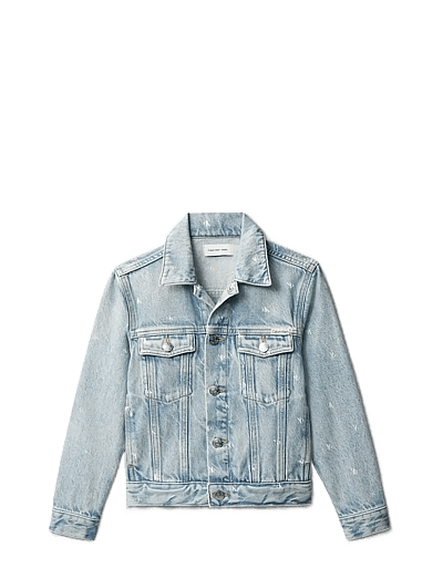 Denim Aop Trucker Jacket - Denimjakker