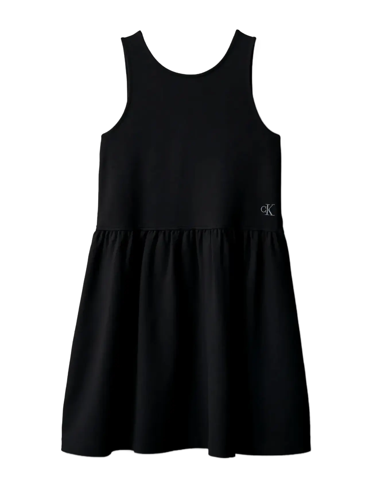 Calvin Klein PUNTO TANK DRESS - Kjoler & nederdele - CK BLACK / black