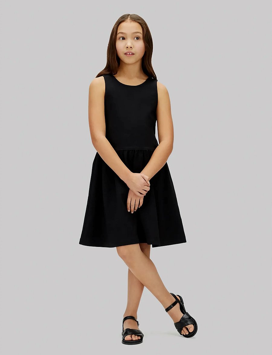 Calvin Klein - PUNTO TANK DRESS - Ærmeløse hverdagskjoler - ck black - 2