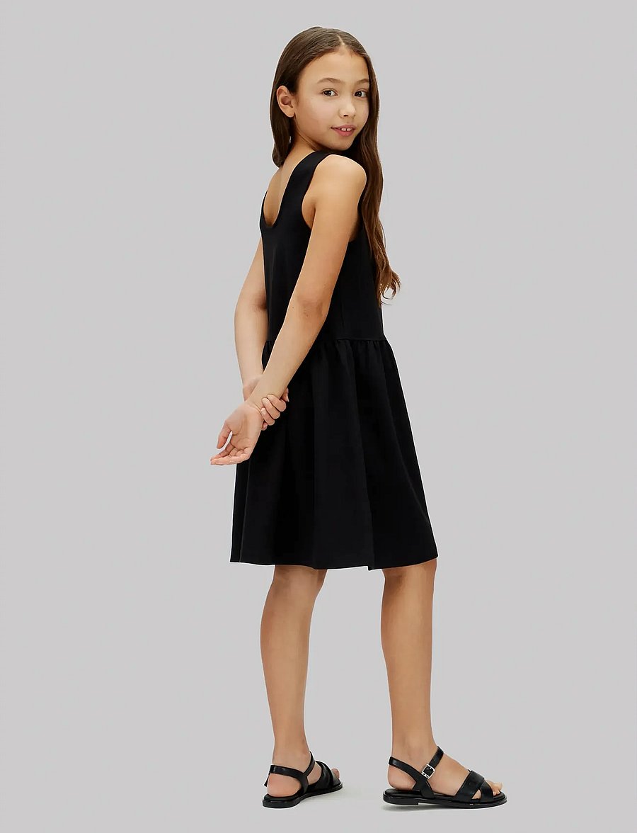 Calvin Klein - PUNTO TANK DRESS - Ærmeløse hverdagskjoler - ck black - 3