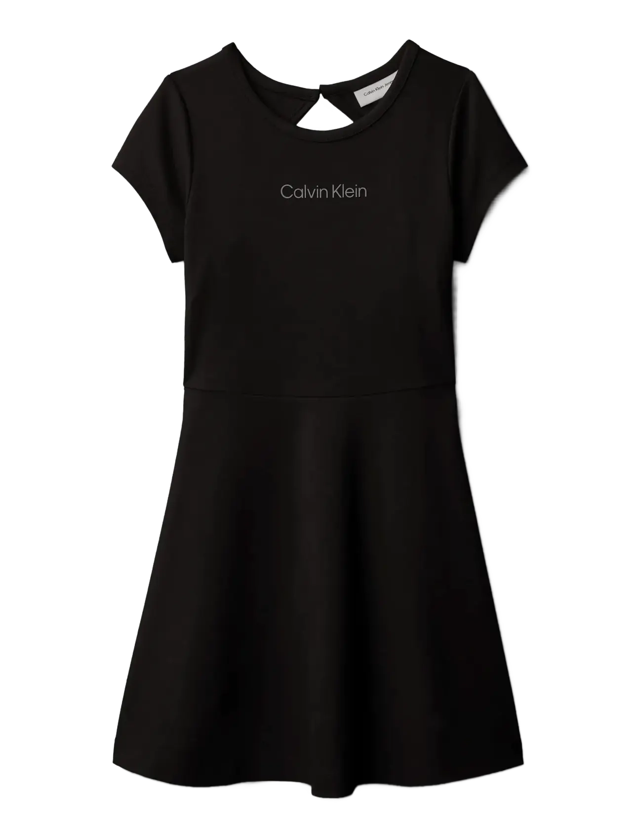 CALVIN KLEIN Punto Ss Kleid Schwarz - 170 - Kinder