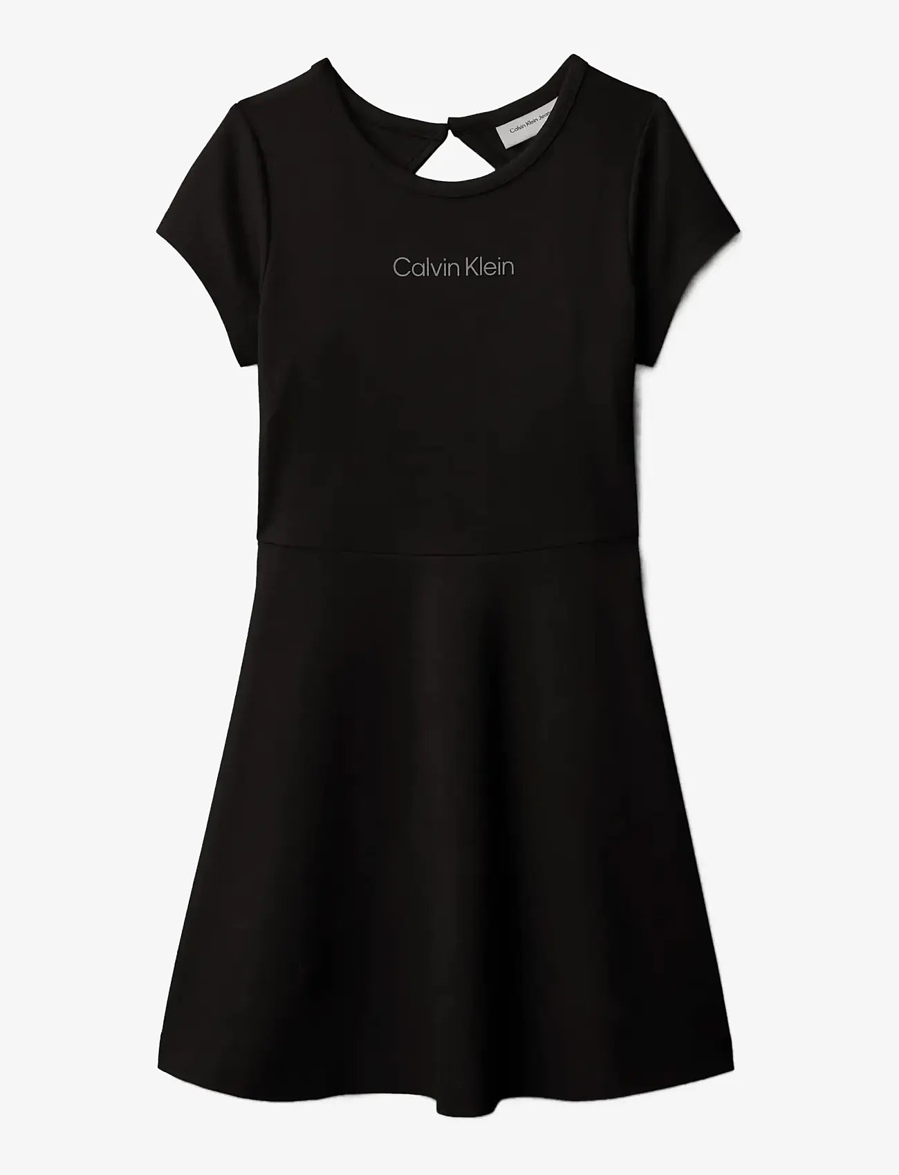 Calvin Klein - PUNTO SS DRESS - short-sleeved casual dresses - ck black - 1