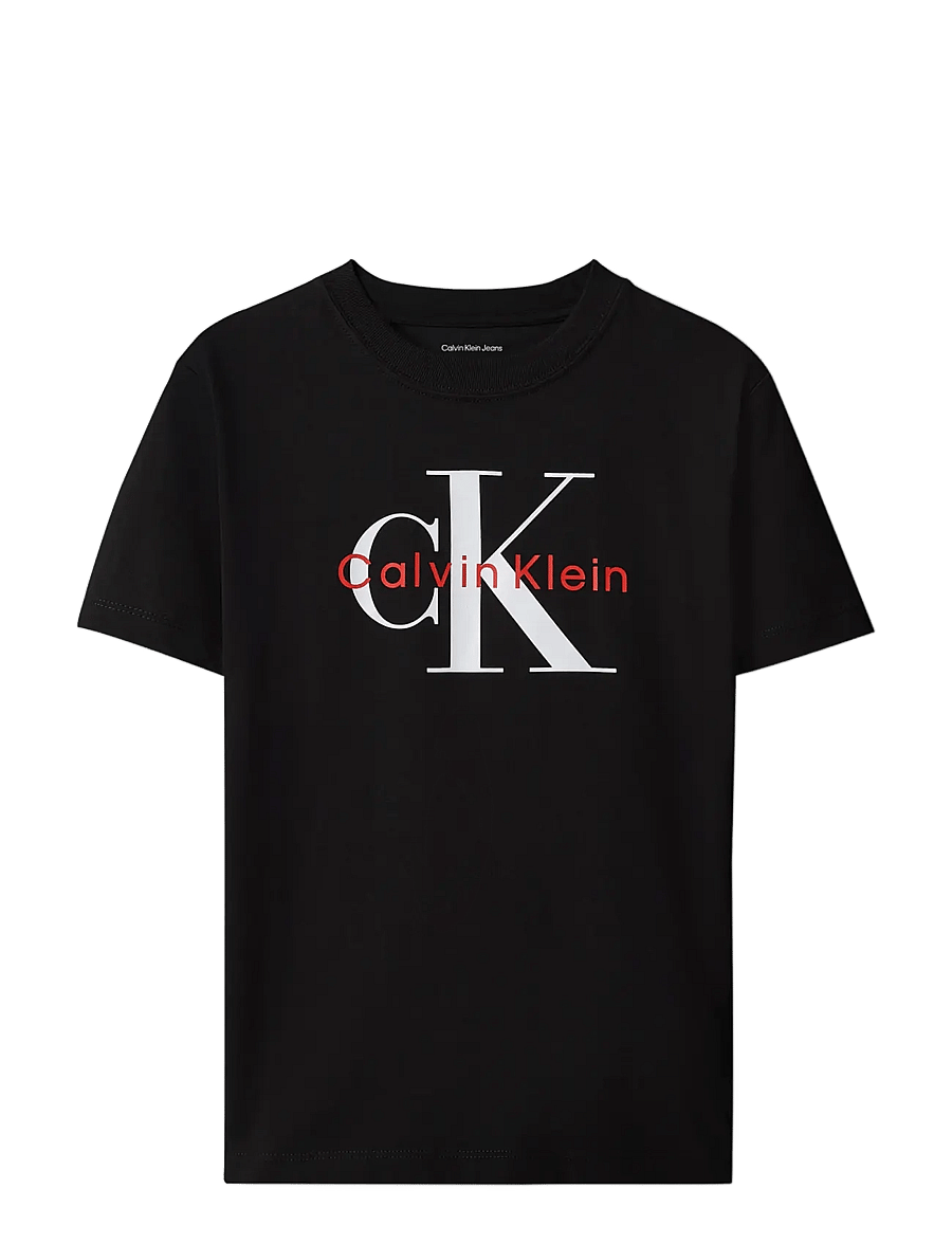 Calvin Klein - CK MONOLOGO SS T-SHIRT - t-shirts à manches courtes - pvh black - 1
