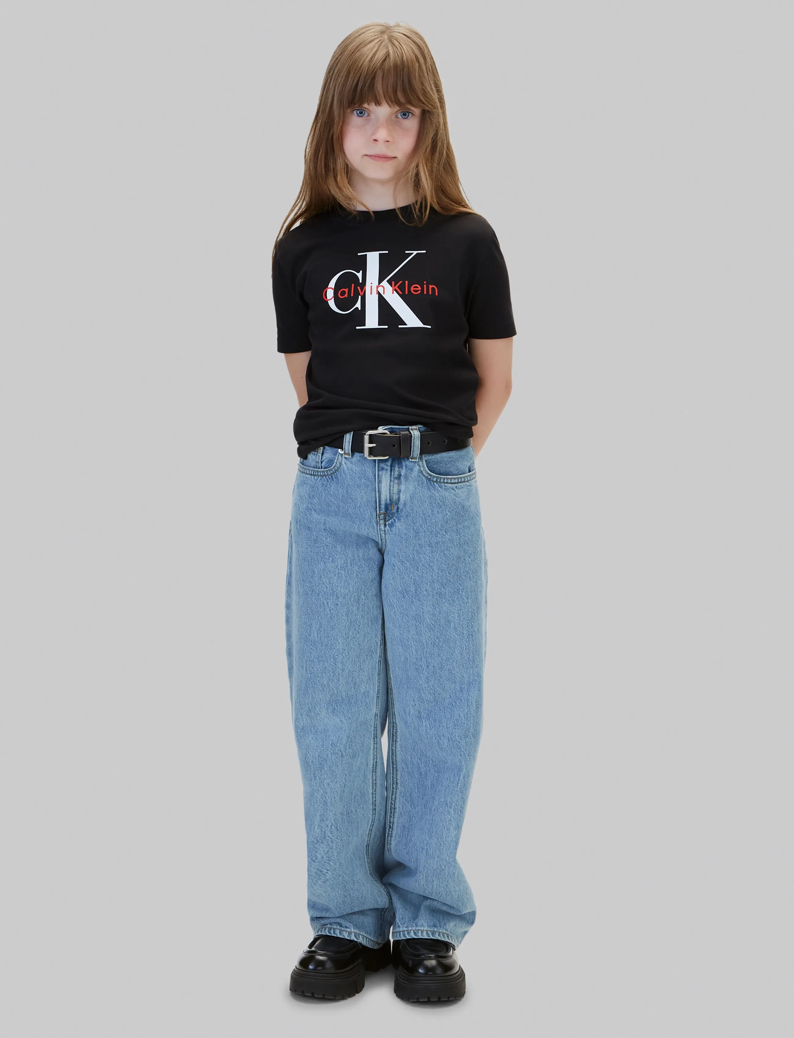 Calvin Klein - CK MONOLOGO SS T-SHIRT - pvh black - 4