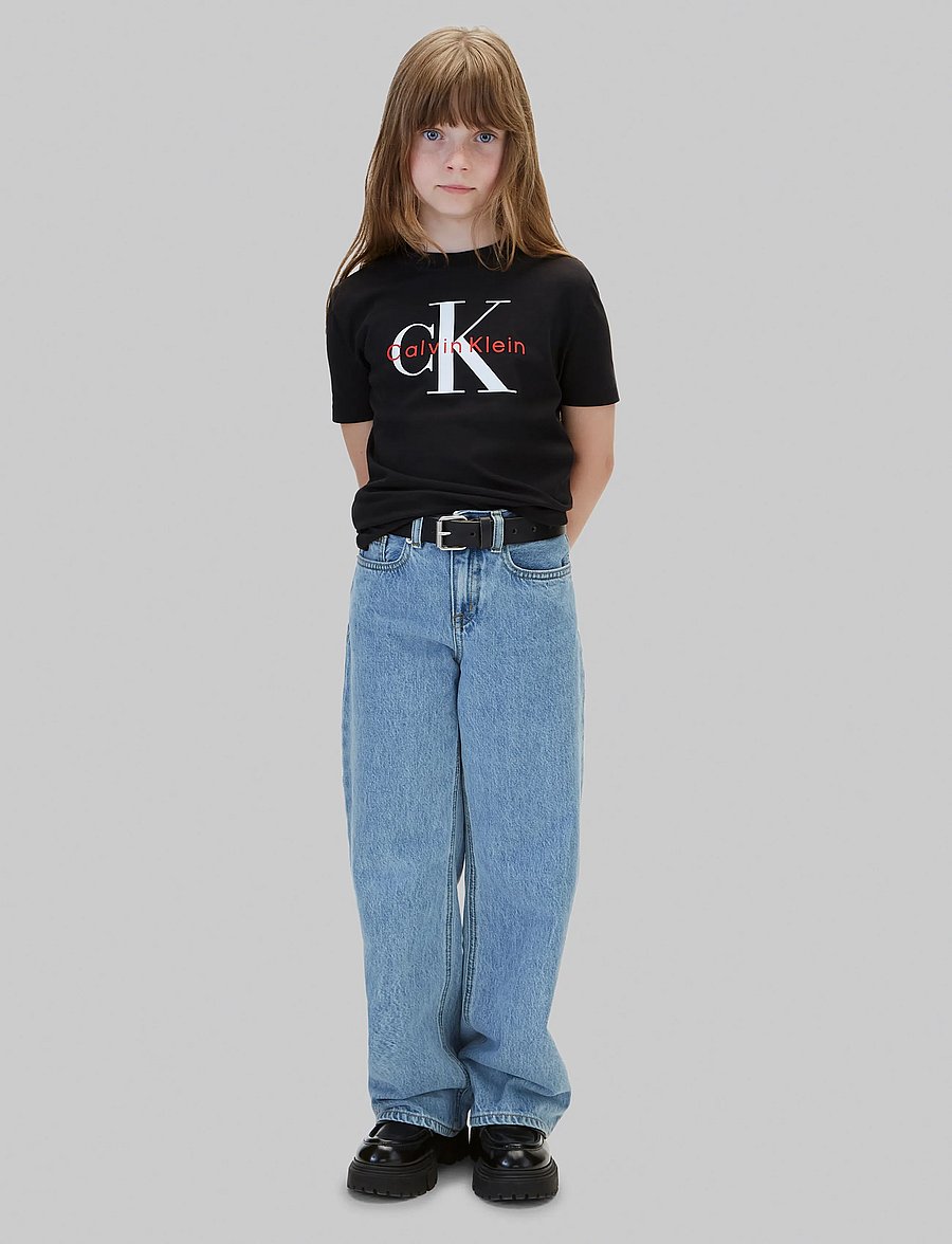 Calvin Klein - CK MONOLOGO SS T-SHIRT - t-shirts à manches courtes - pvh black - 4