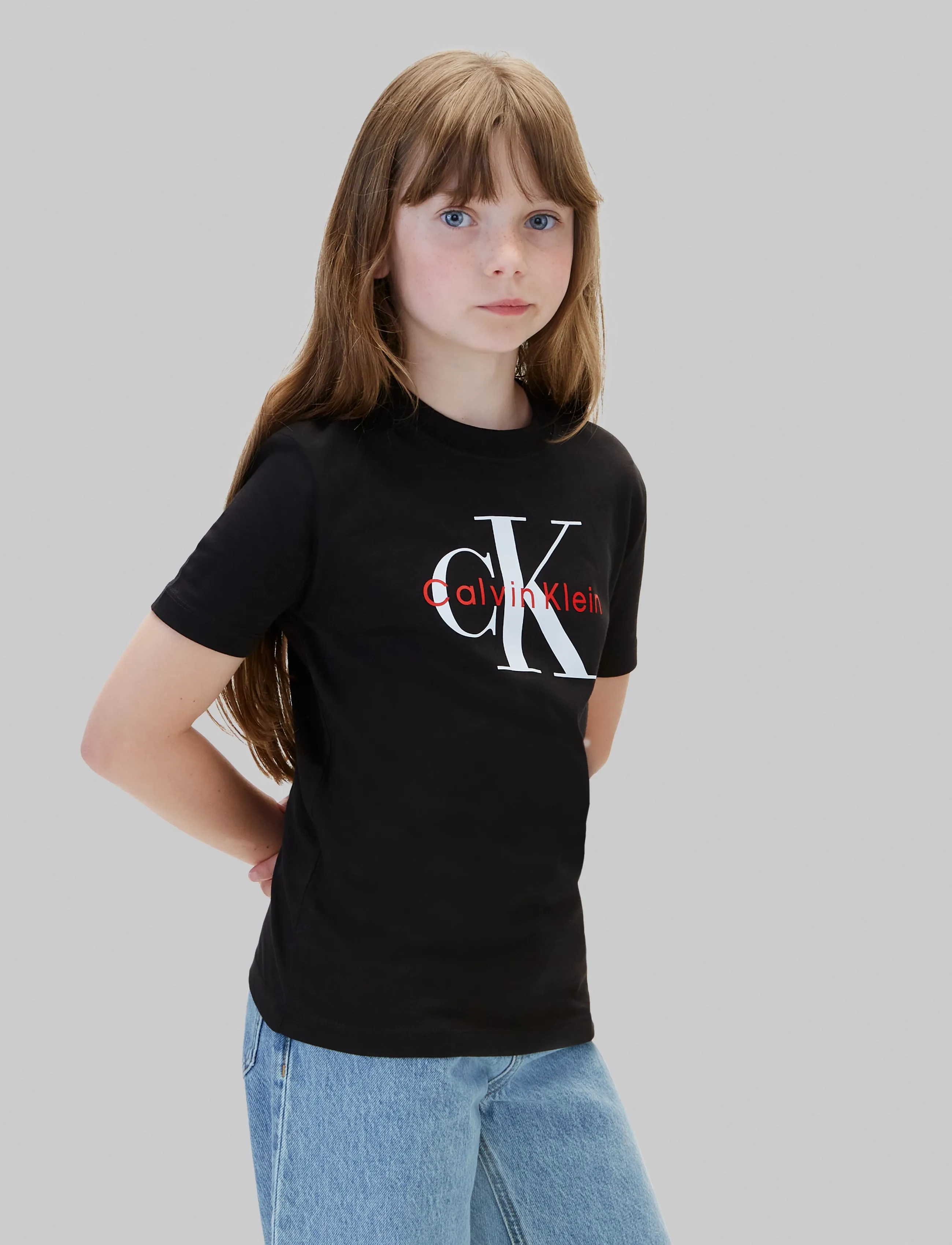 Calvin Klein - CK MONOLOGO SS T-SHIRT - pvh black - 5
