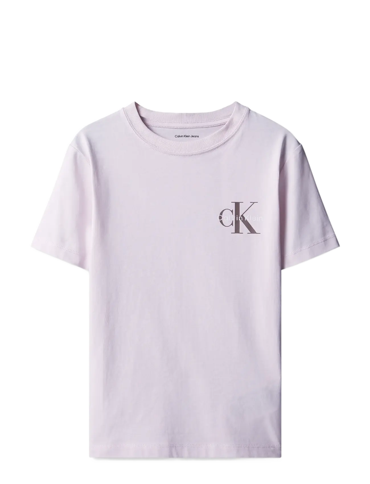 Calvin Klein - SMALL CHEST MONOLOGO SS T-SHIRT - kurzärmelige - orchid ice - 1
