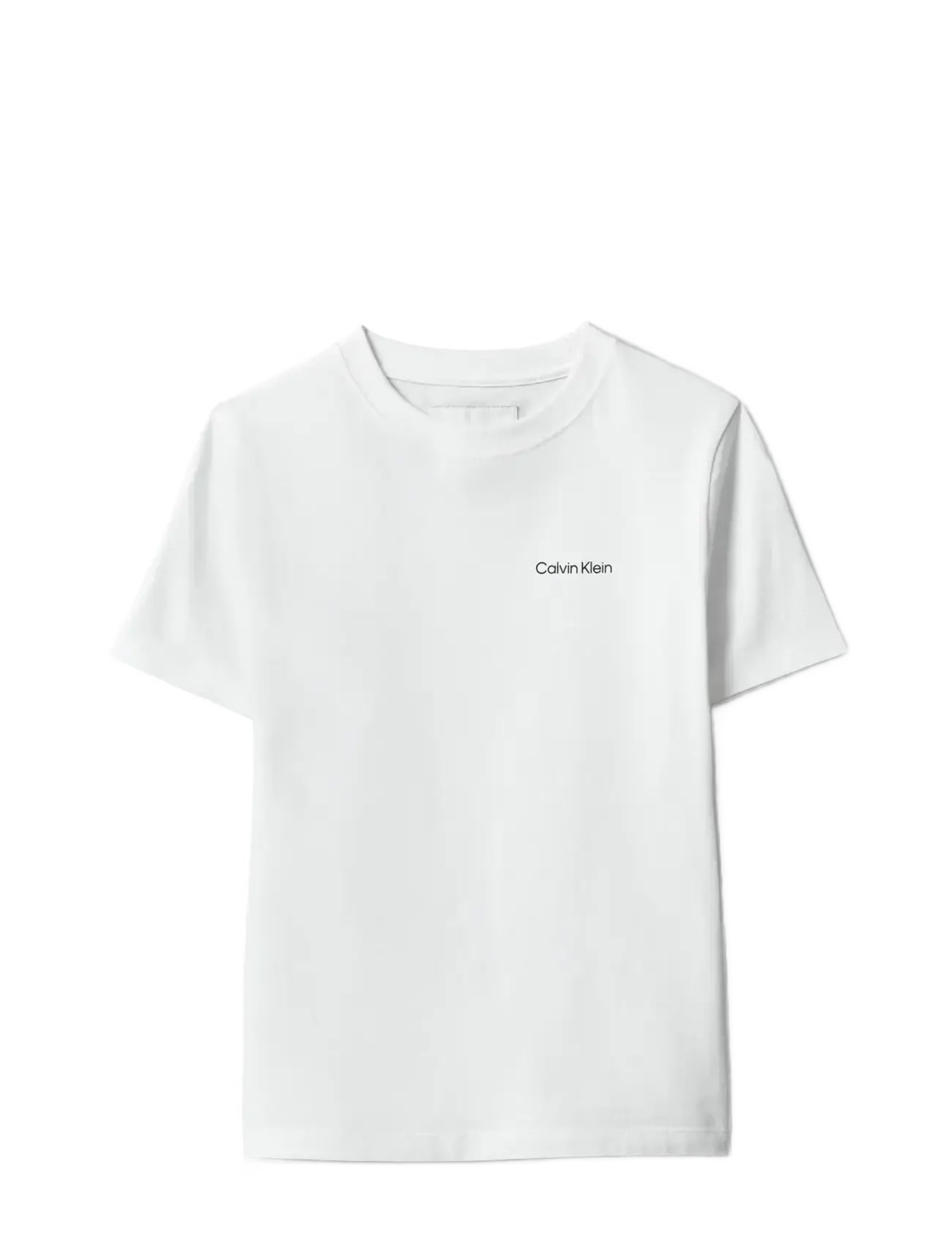 Calvin Klein SMALL CHEST INST.LOGO SS T-SHIRT - Basics - BRIGHT WHITE / white