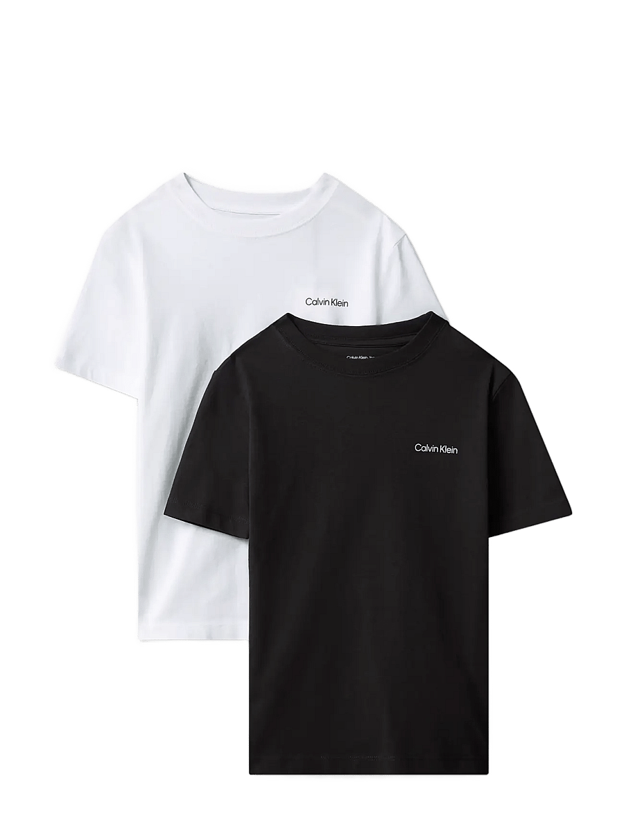 Calvin Klein - SMALL CHEST INST.LOGO SS T-SHIRT - kortärmade t-shirts - bright white - 1