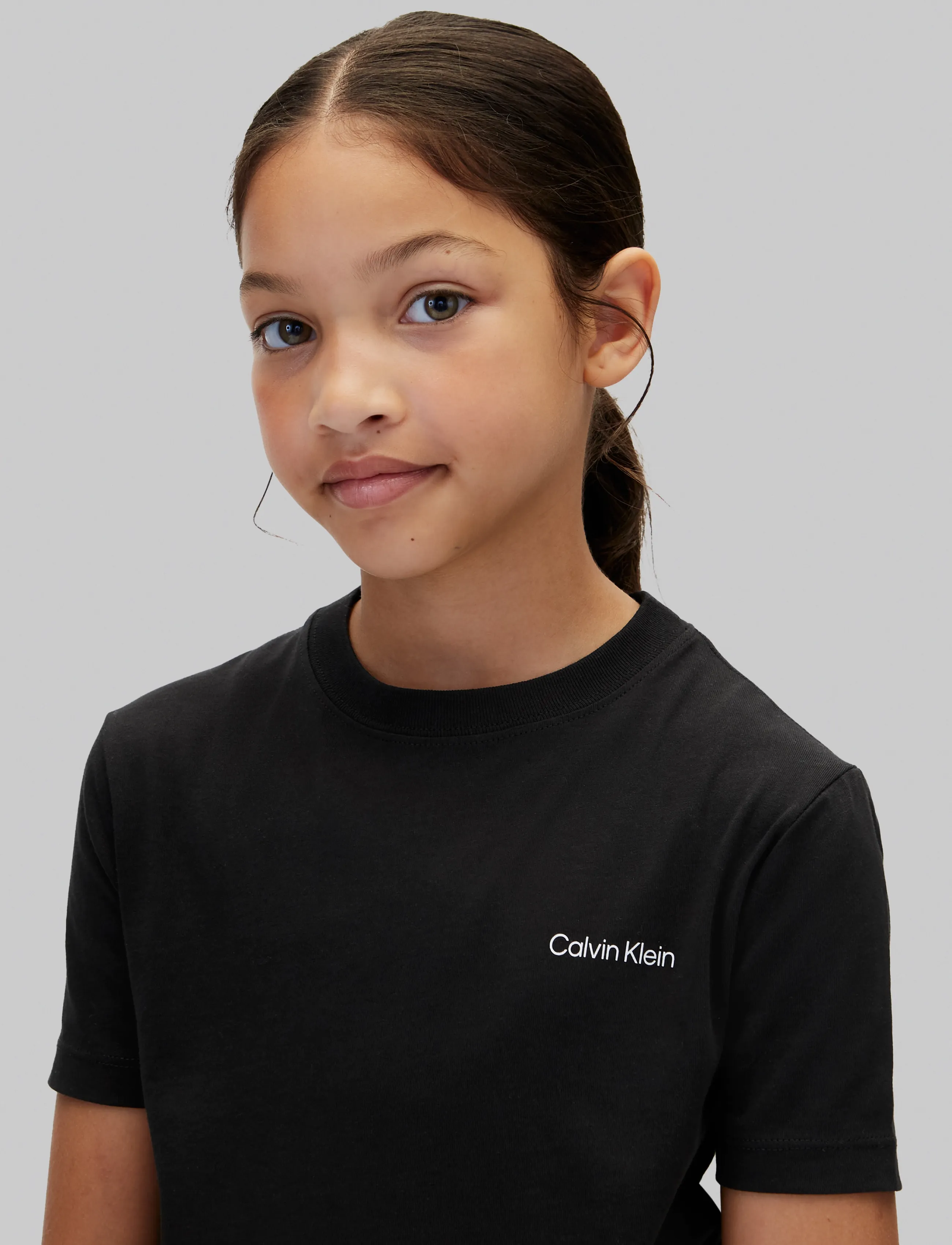 Calvin Klein - SMALL CHEST INST.LOGO SS T-SHIRT - pvh black - 4