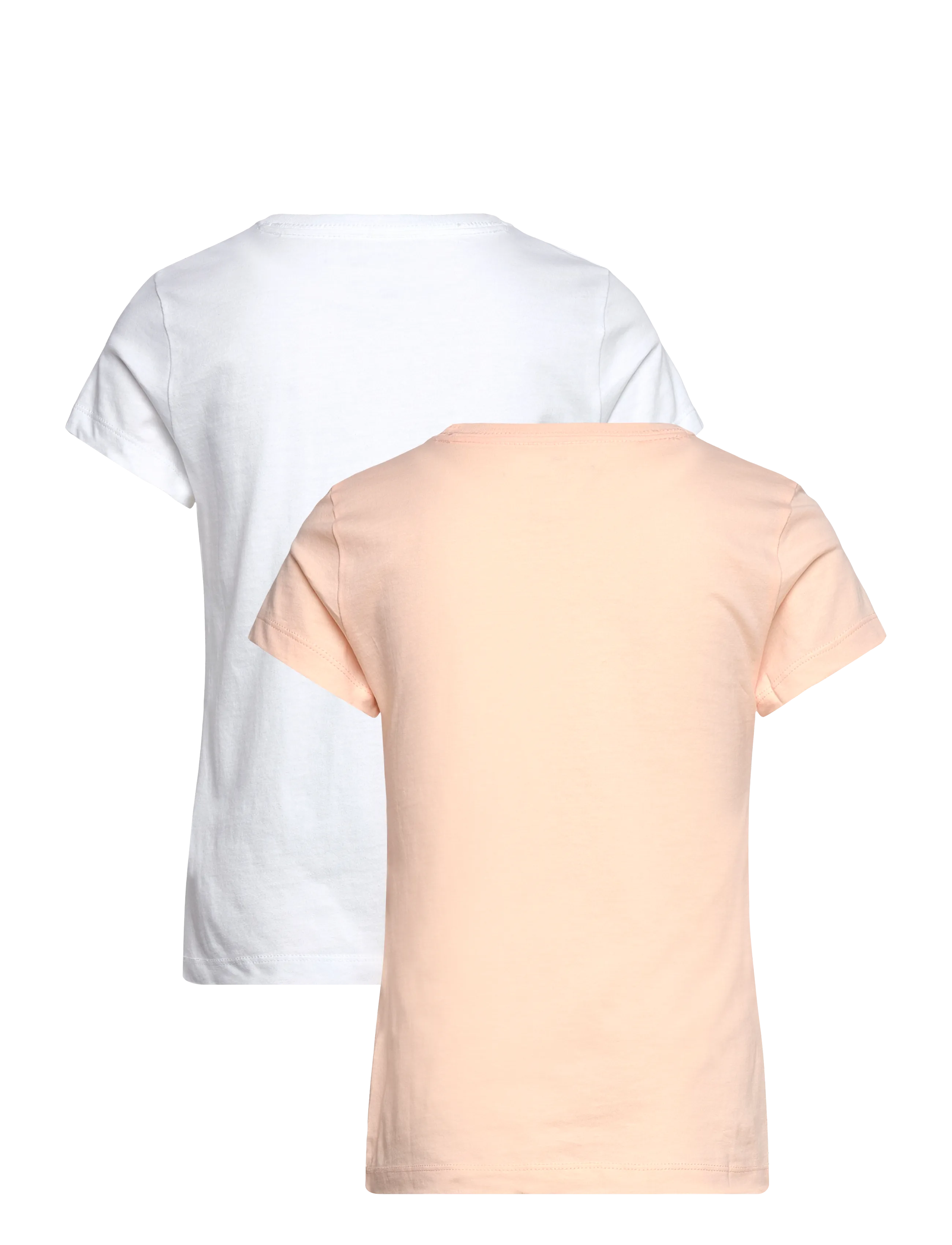 Calvin Klein - 2-PACK SLIM MONOLOGO T-SHIRT - kortærmede t-shirts - palepeach brightwhite - 3