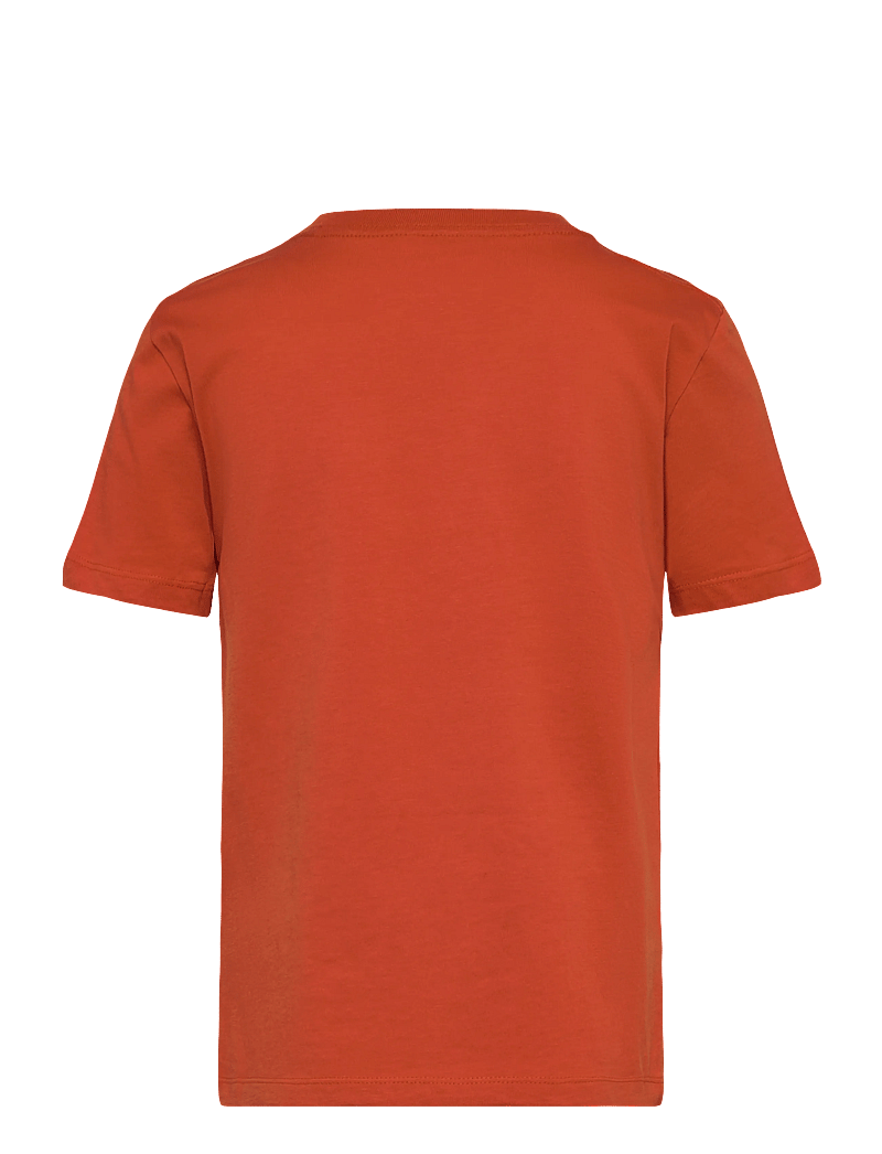 Calvin Klein - CALVIN SMALL CHEST PRINT TEE SS - kurzärmelige - orange balloon - 2