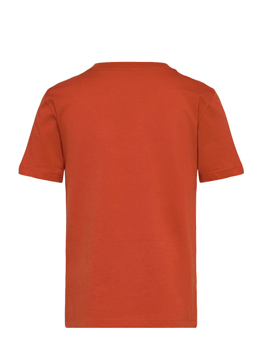 Calvin Klein - CALVIN SMALL CHEST PRINT TEE SS - kortærmede t-shirts - orange balloon - 2