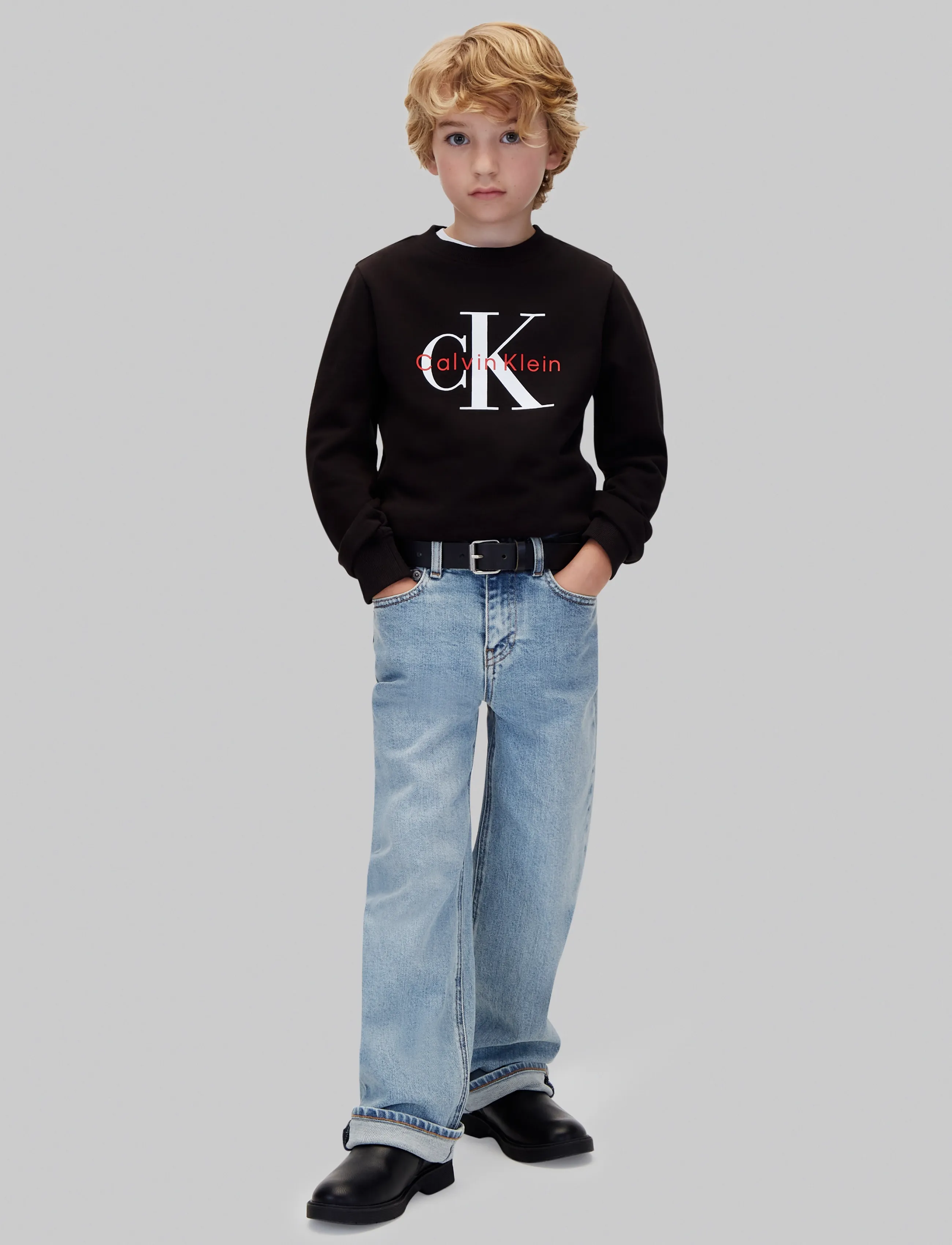 Calvin Klein CK MONOLOGO CN - Calvin Klein - PVH BLACK / black