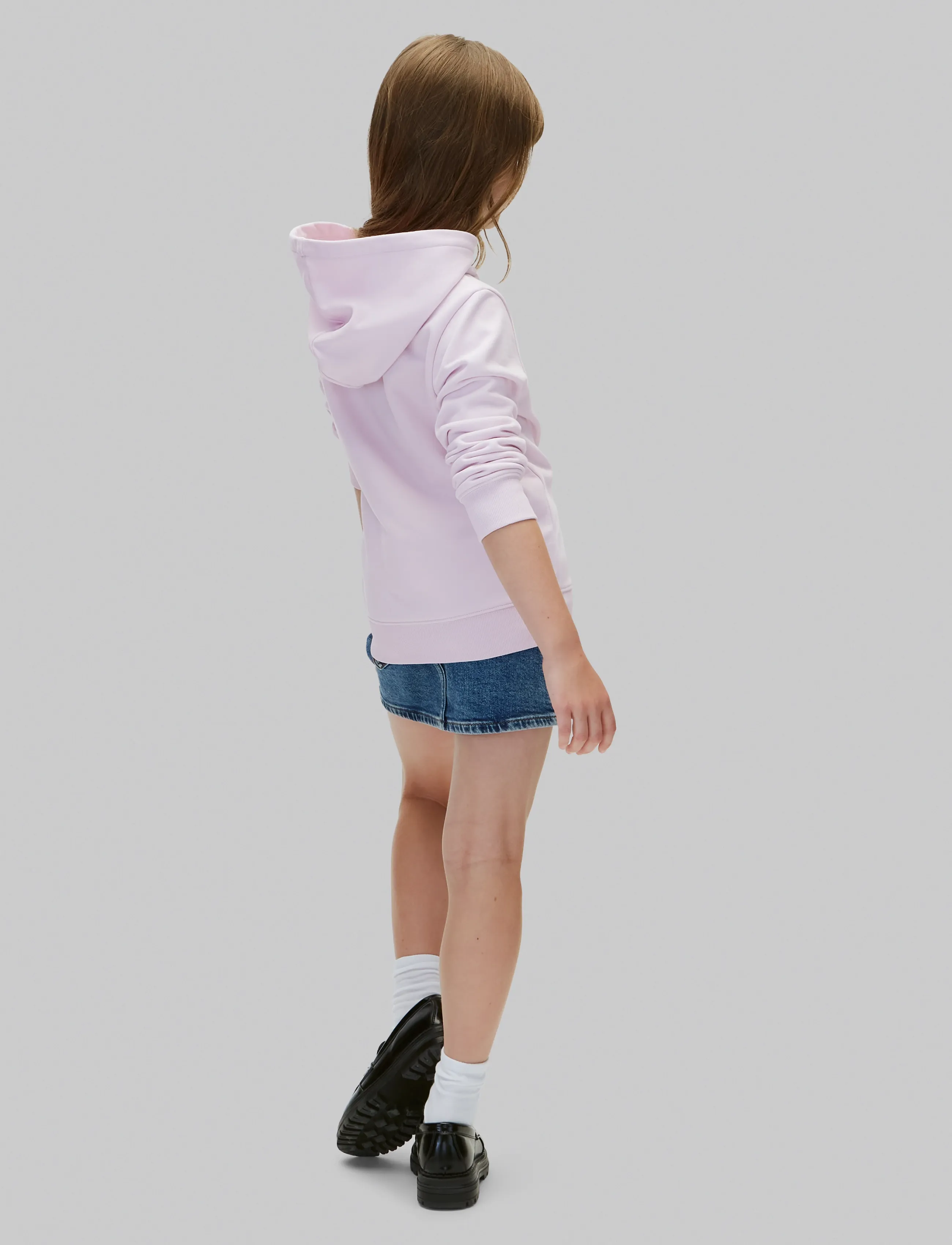 Calvin Klein - SMALL CHEST MONOLOGO HOODIE - hættetrøjer - orchid ice - 2