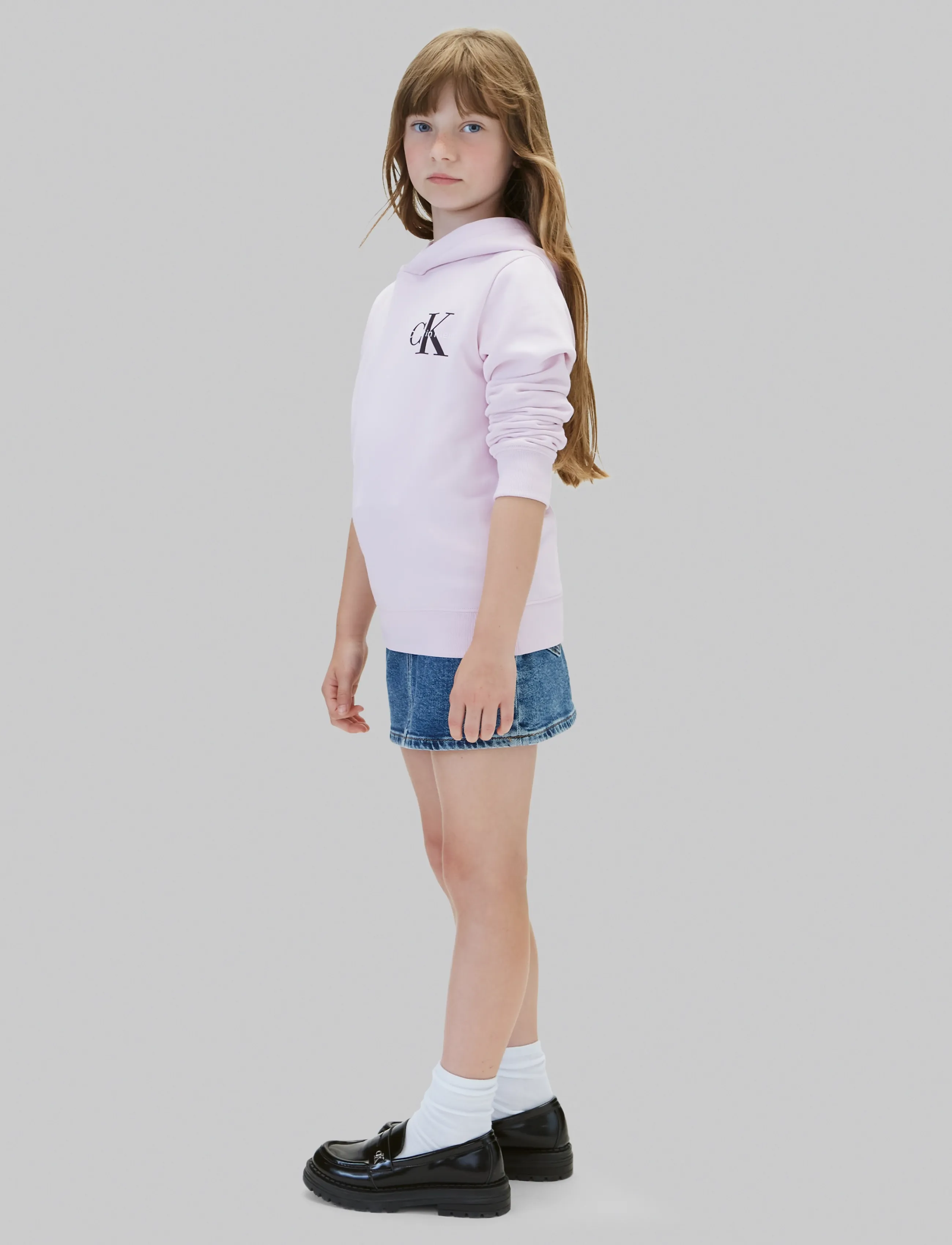 Calvin Klein - SMALL CHEST MONOLOGO HOODIE - hættetrøjer - orchid ice - 5