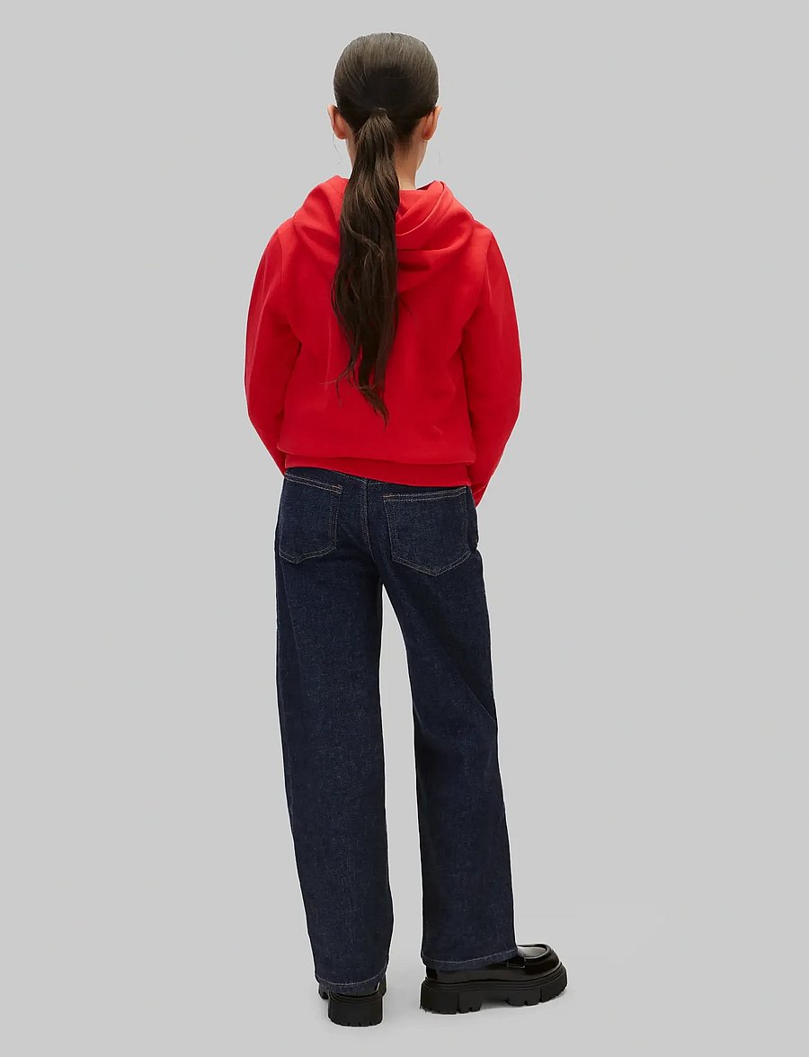 Calvin Klein - INST. LOGO REG. TERRY HOODIE - hoodies - goji berry - 2