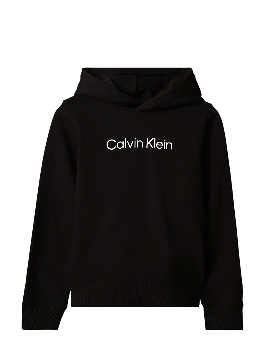 Calvin Klein - INST. LOGO REG. TERRY HOODIE - kapuzenpullover - pvh black - 1