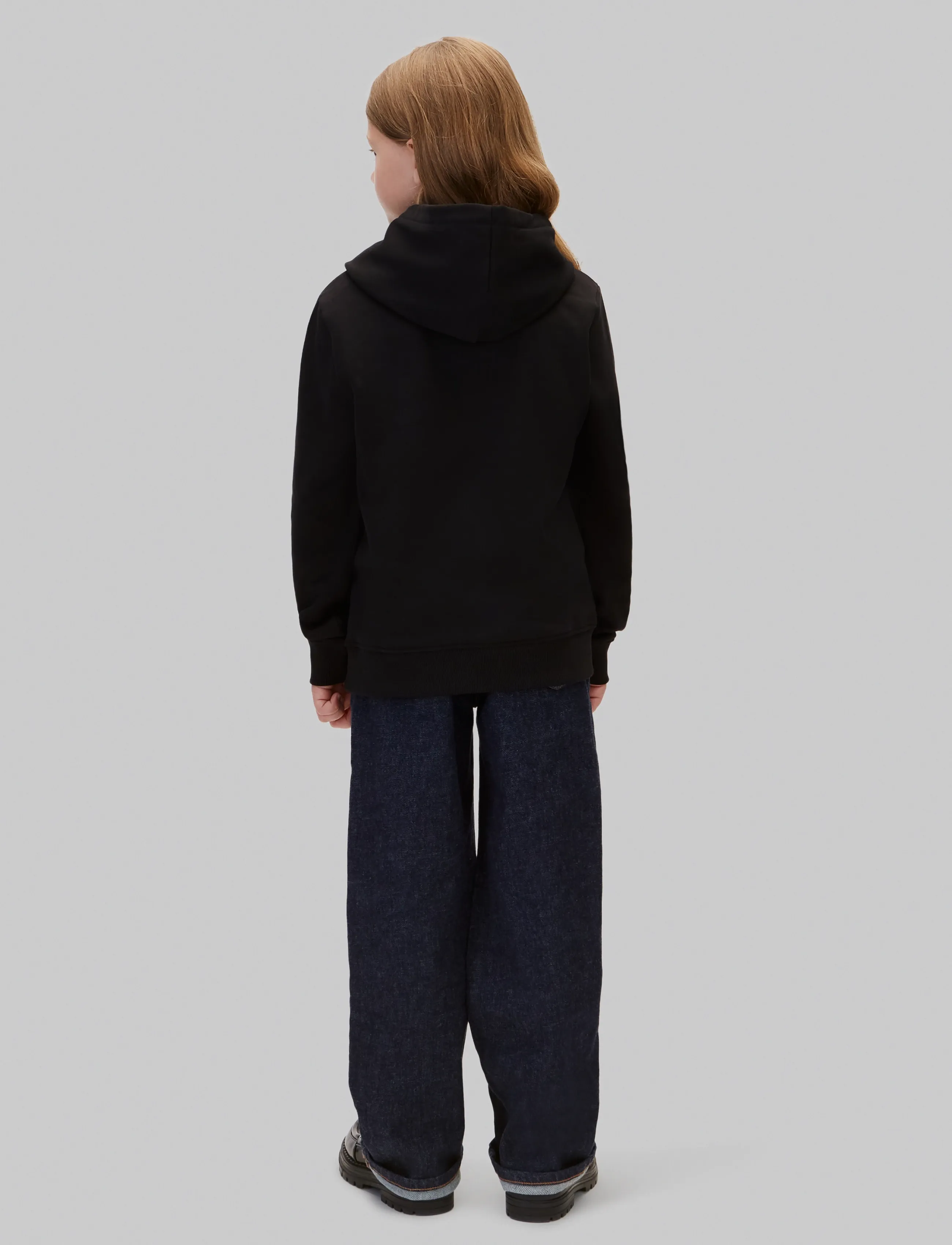 Calvin Klein - INST. LOGO REG. TERRY HOODIE - pvh black - 2