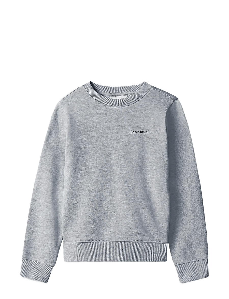 Calvin Klein - SMALL CHEST INST. LOGO REG CN - sweatshirts - medium grey heather - 1
